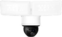 eufy Security E340 Outdoor Wired 3K Security Camera with Floodlight - White