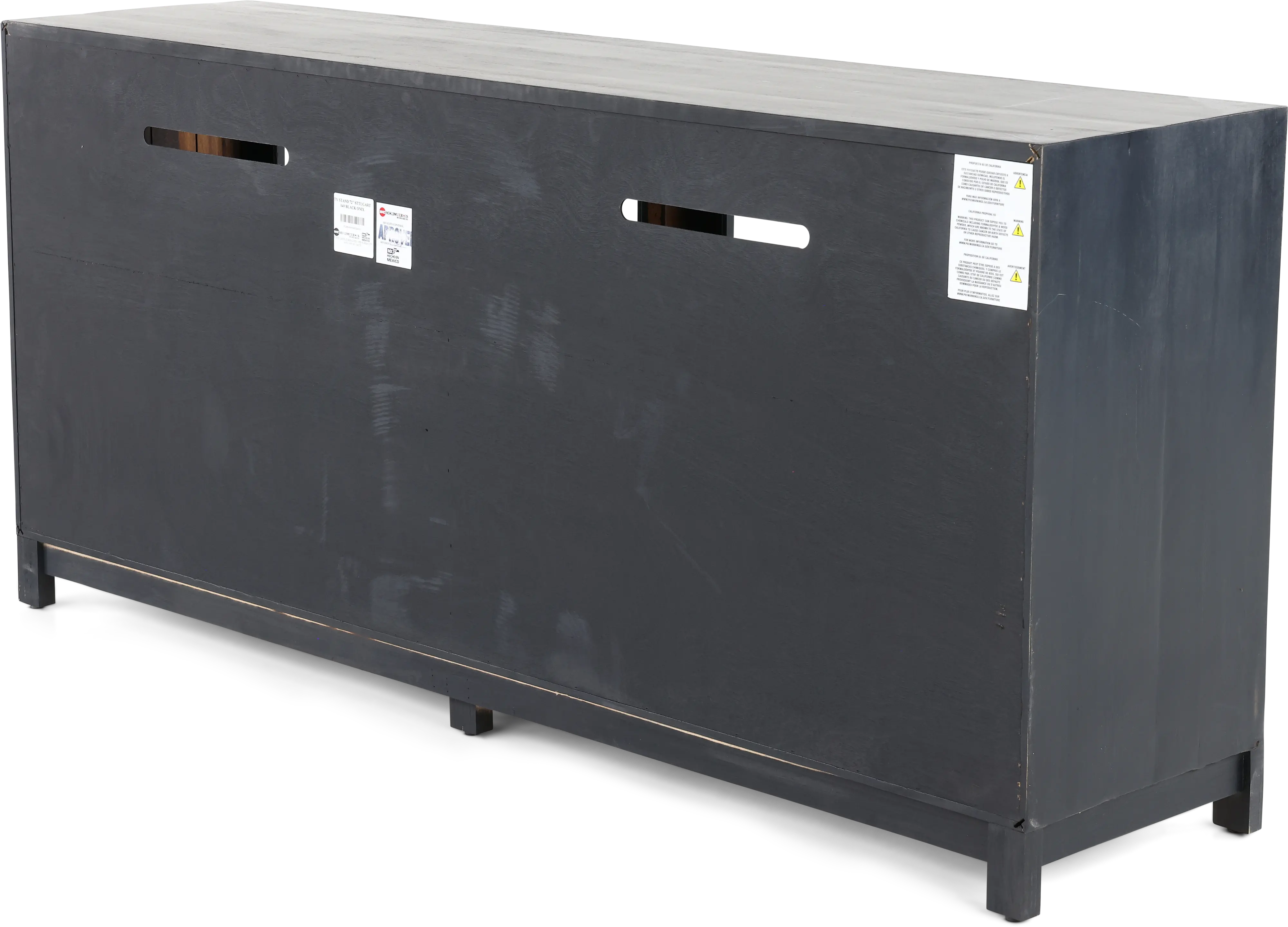 Stturgart Black and Brown 72  TV Stand-5