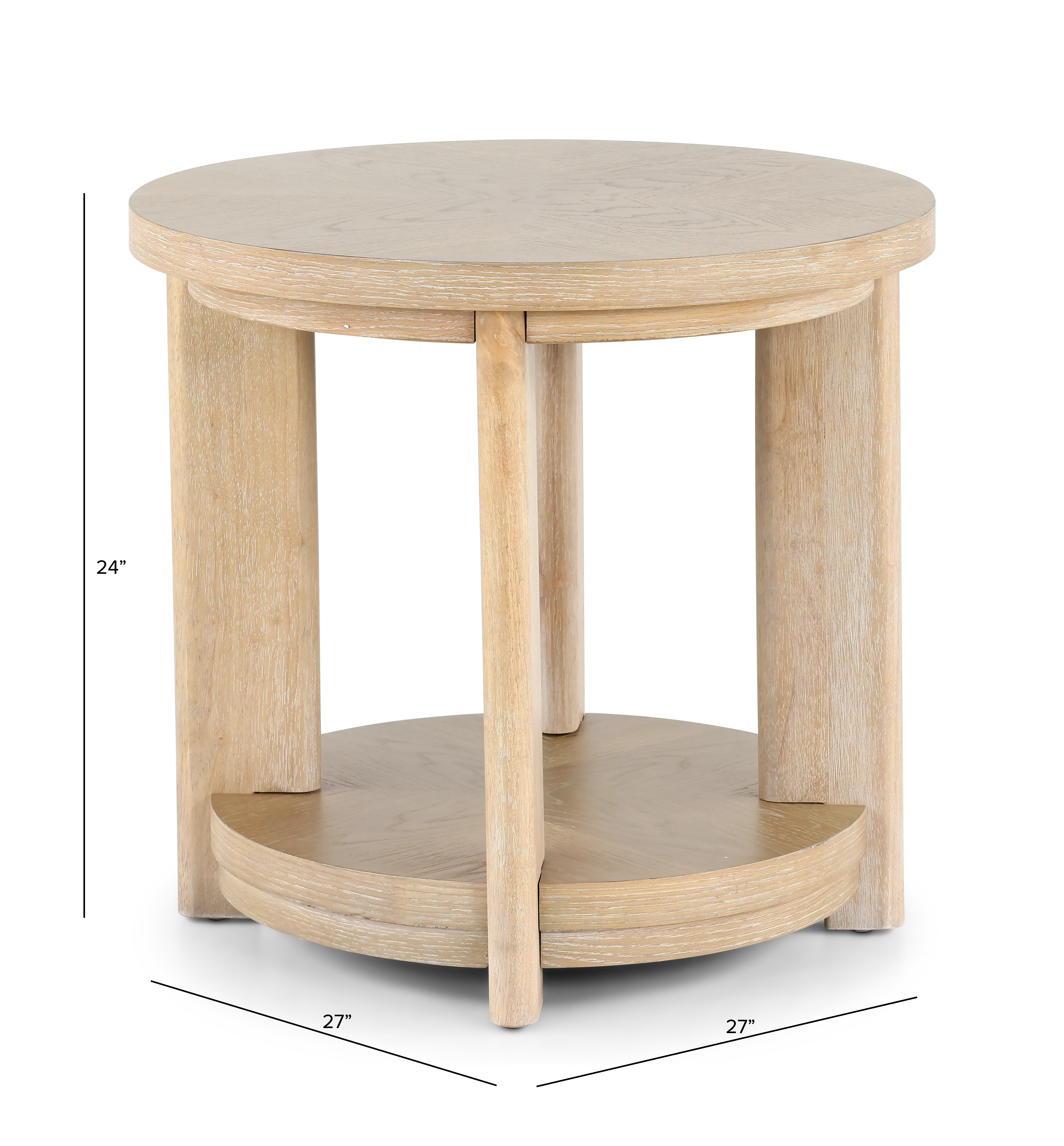 Pacific Grove Sandstone Brown End Table-3