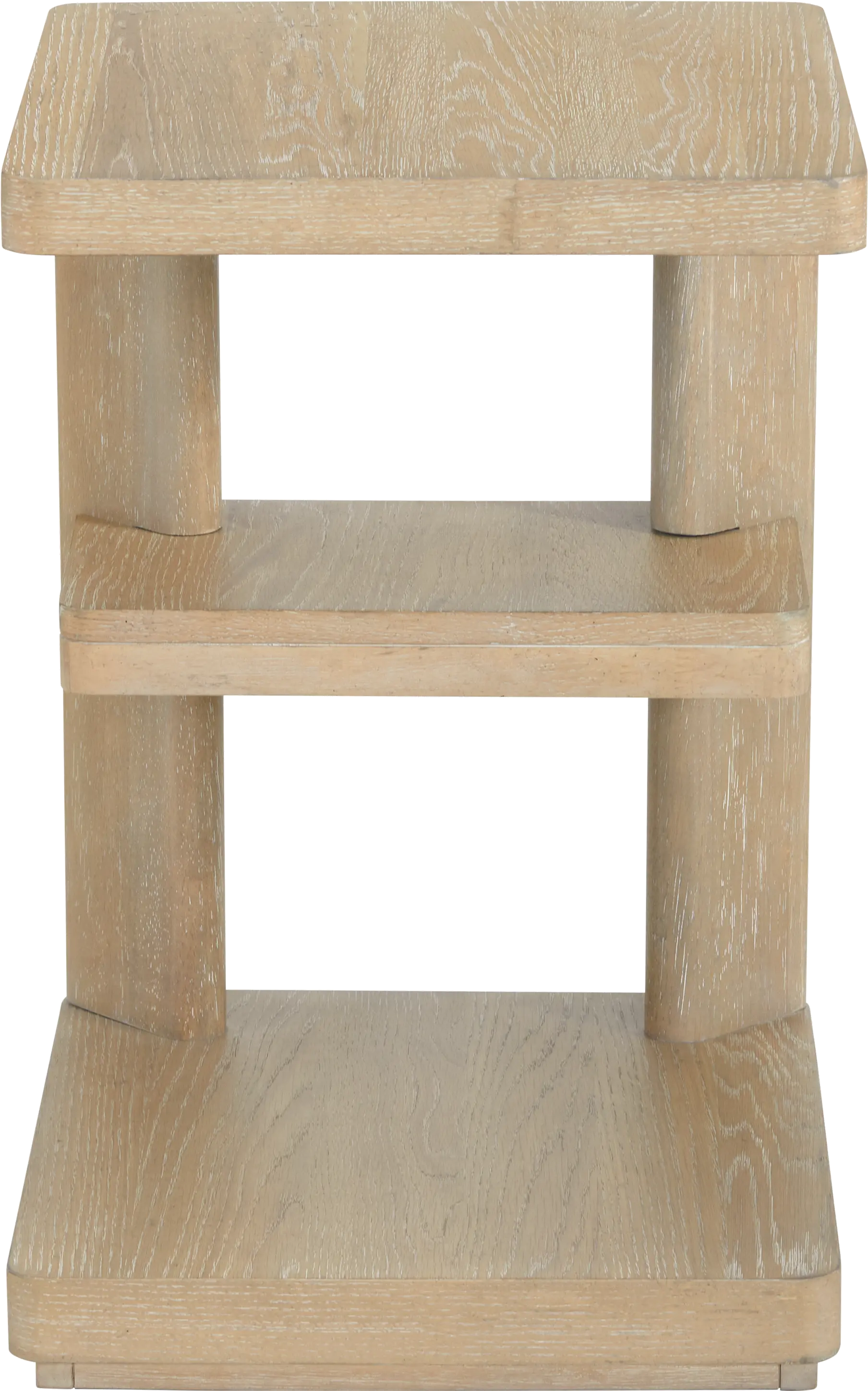 Pacific Grove Sandstone Brown Chairside Table-1