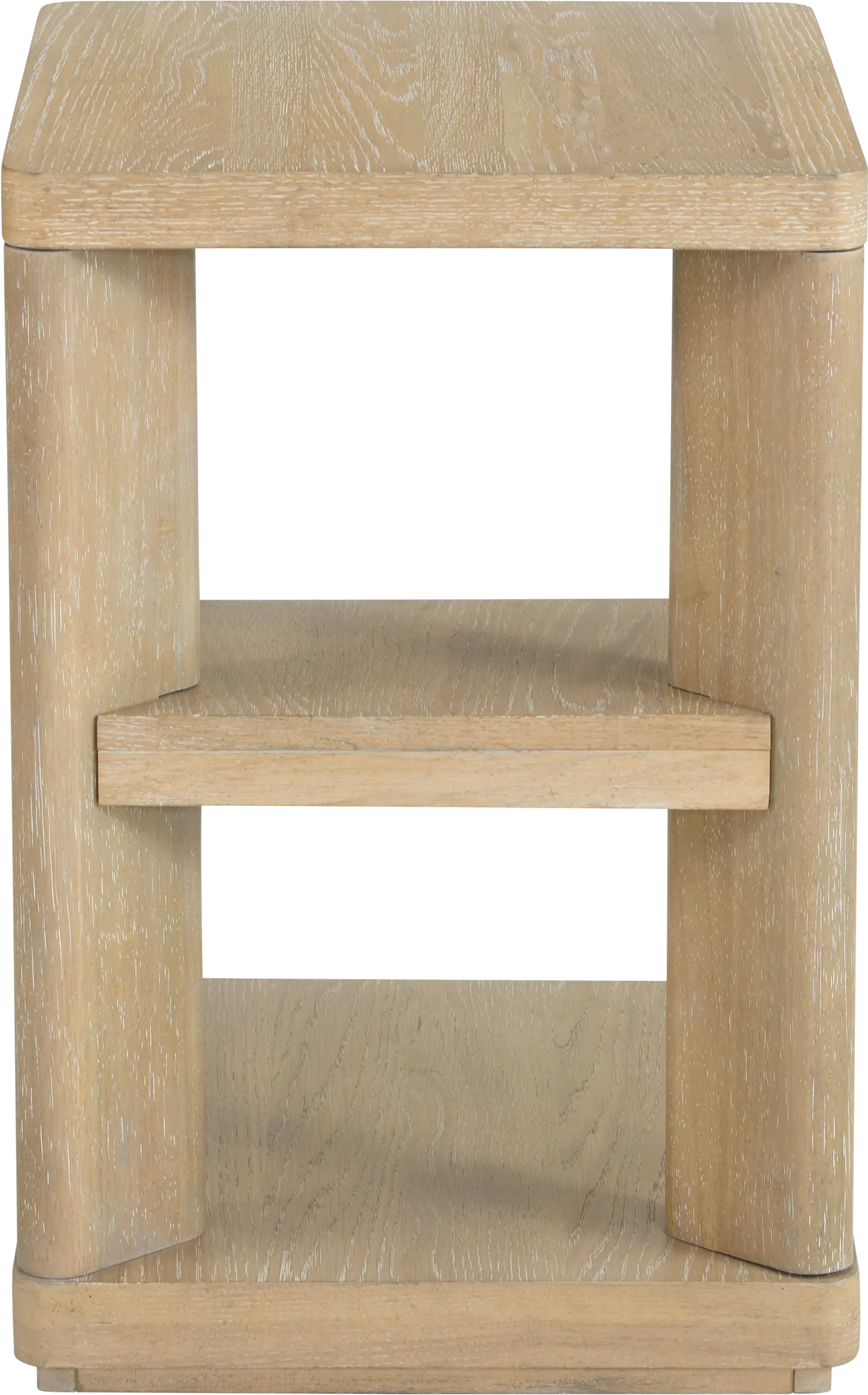 Pacific Grove Sandstone Brown Chairside Table-3