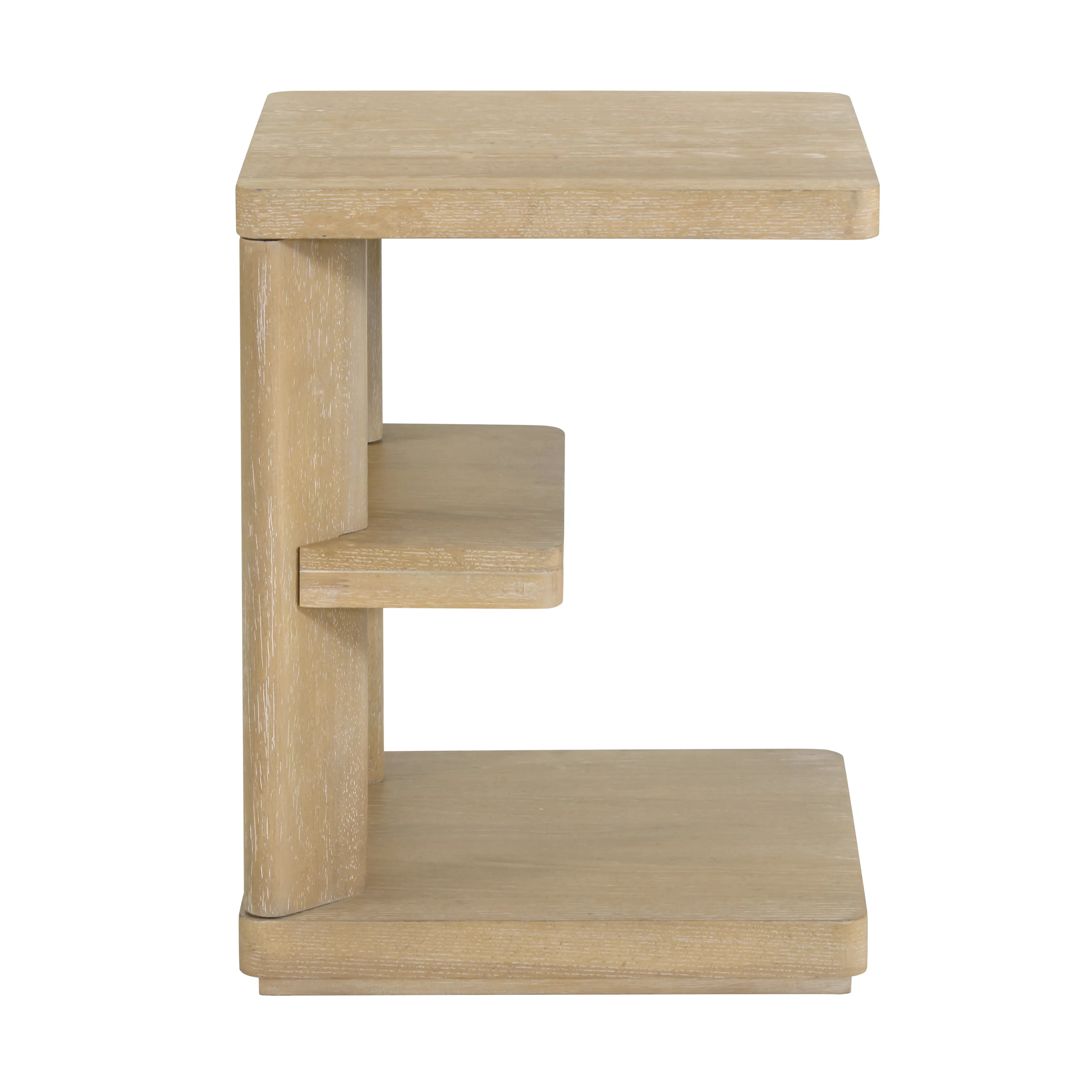 Pacific Grove Sandstone Brown Side Table-1