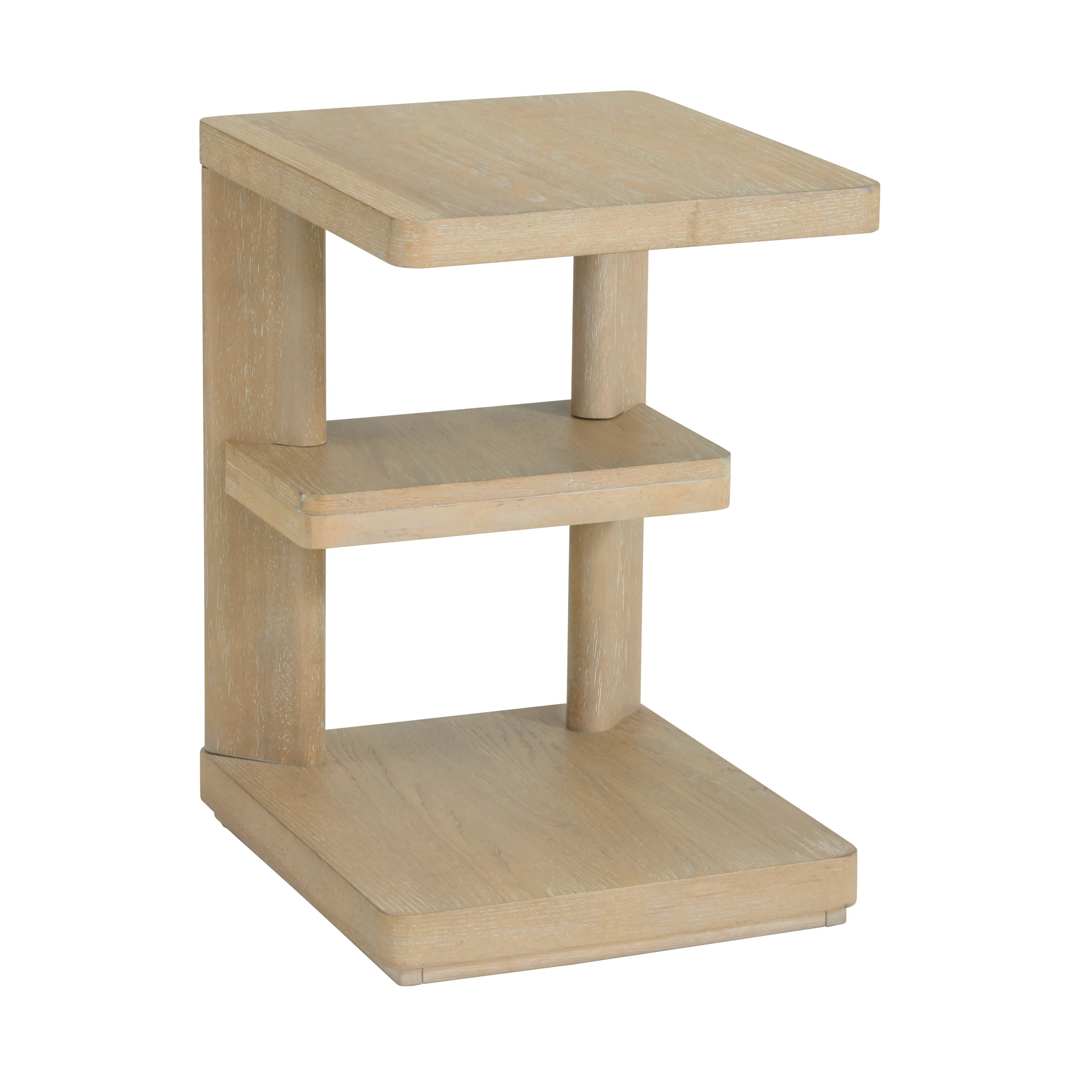 Pacific Grove Sandstone Brown Side Table-2