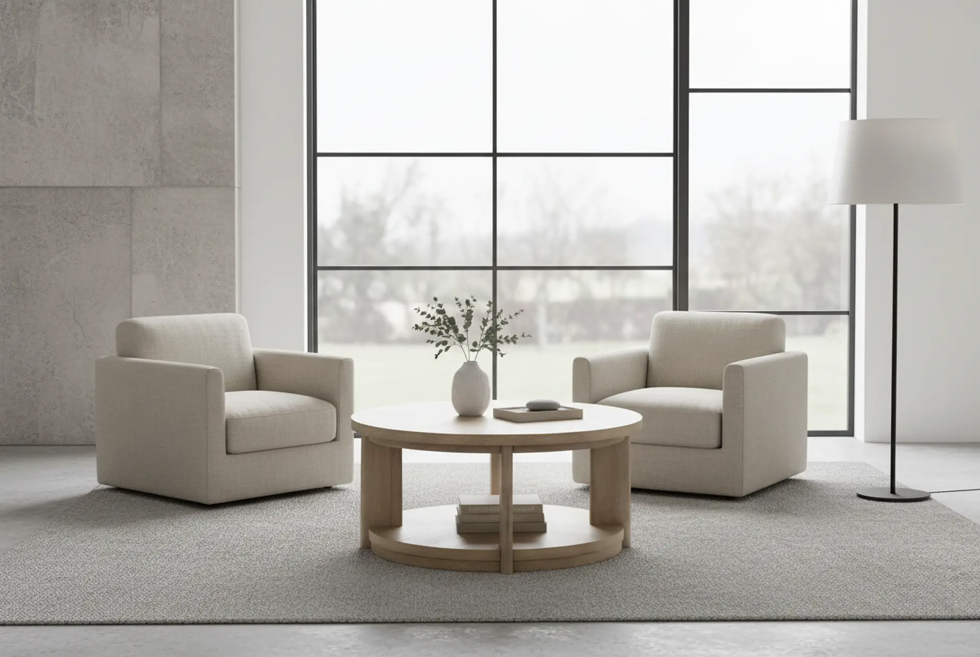 Pacific Grove Natural Coffee Table-2