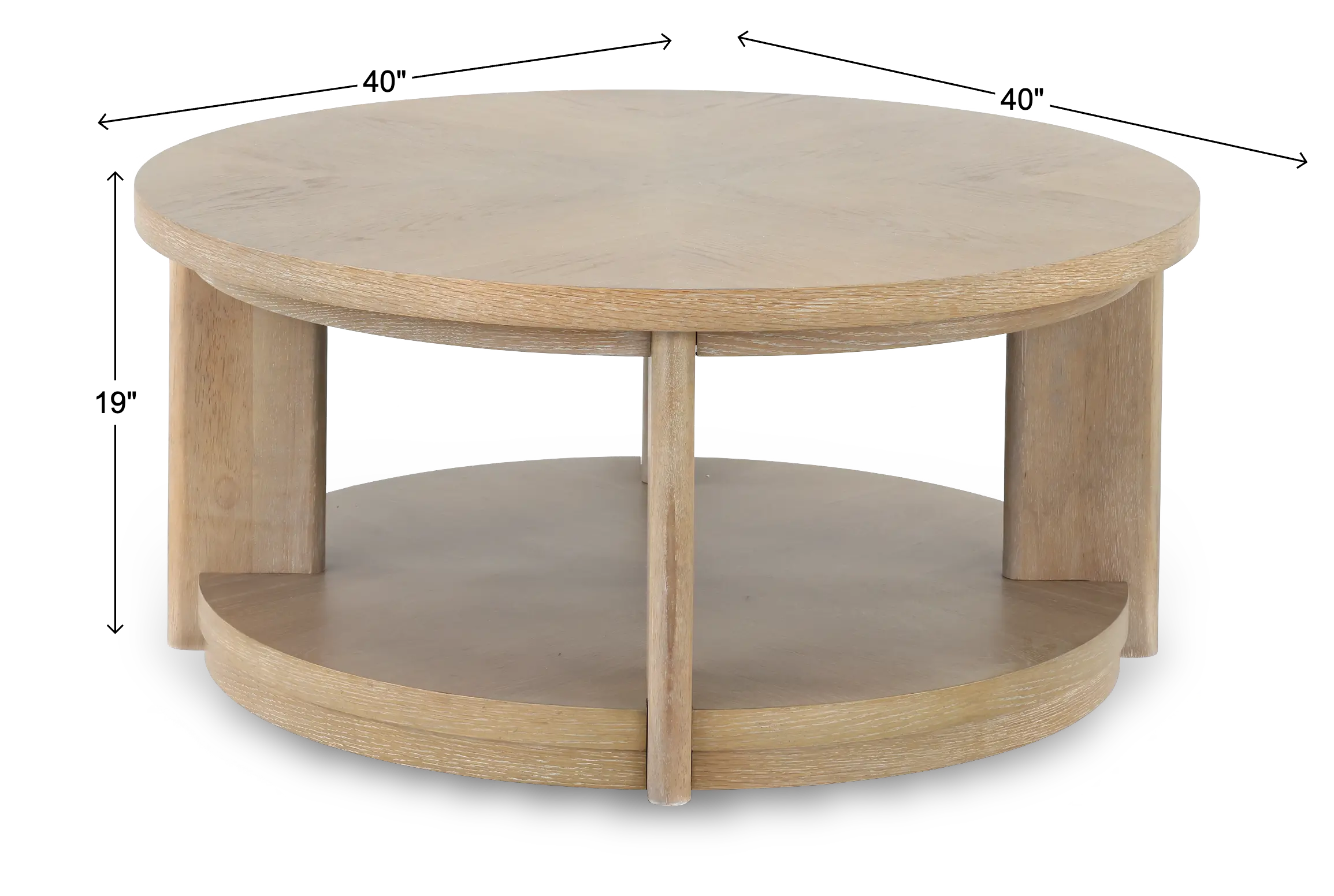 Pacific Grove Natural Coffee Table-3