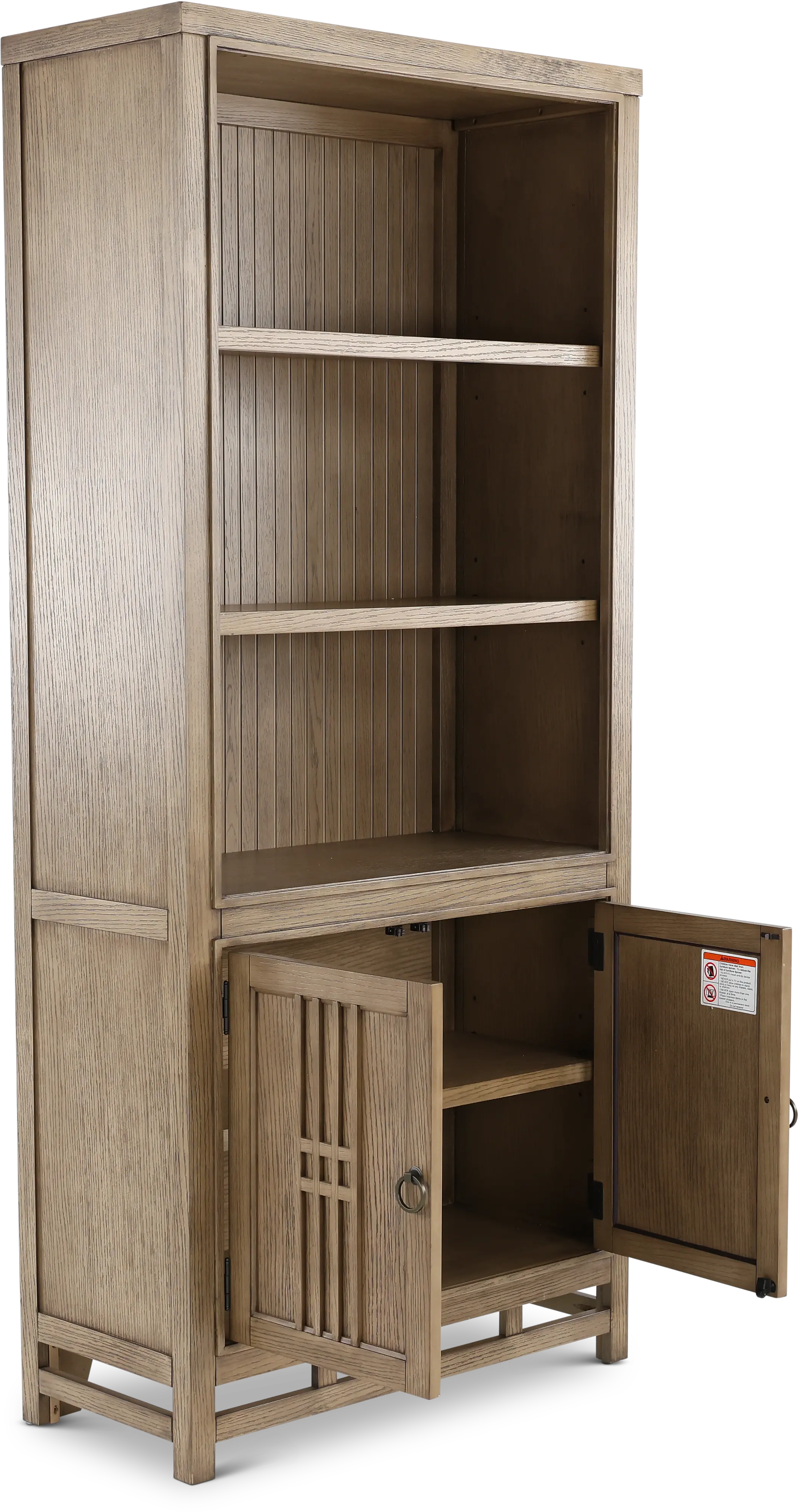 Fusion Natural Bookcase Pier-5
