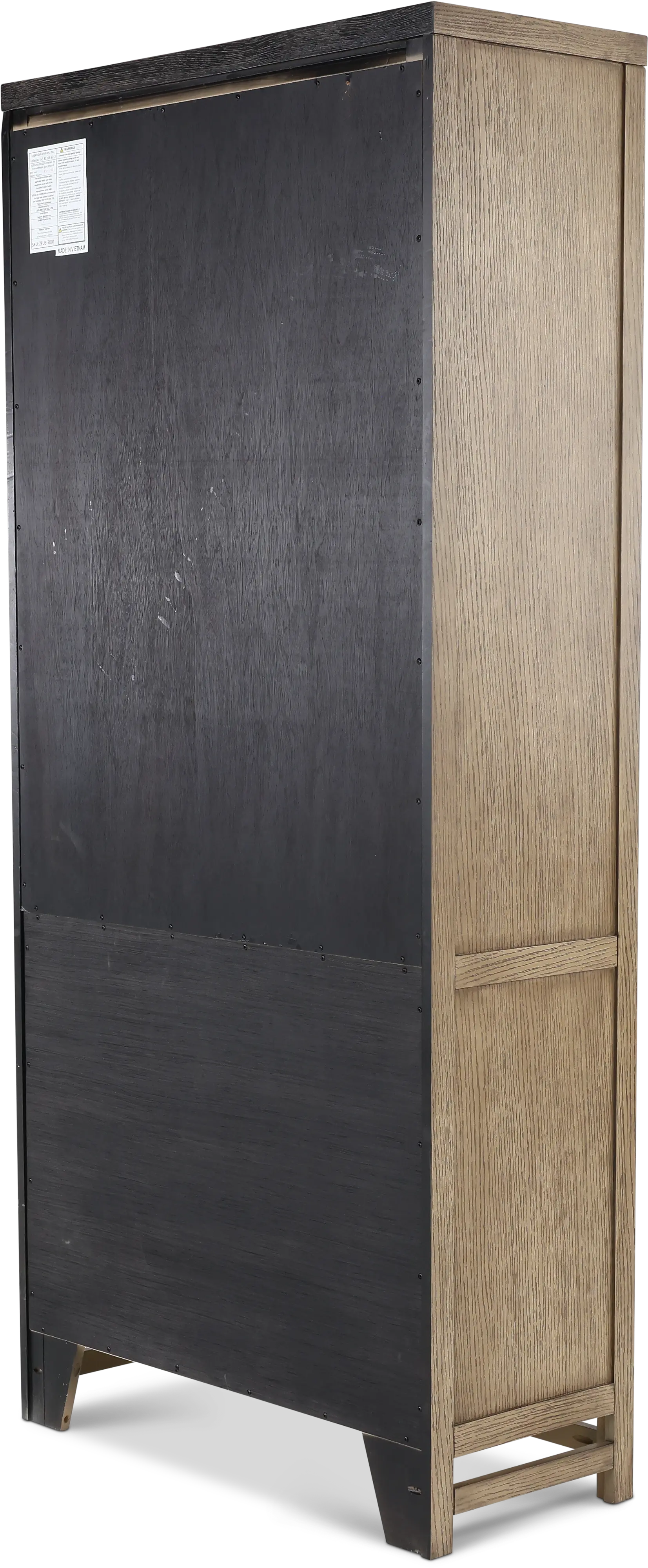 Fusion Natural Bookcase Pier-7