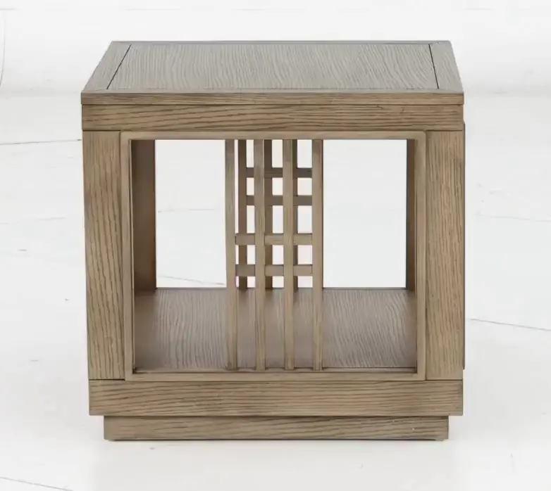 Fusion Natural End Table-5