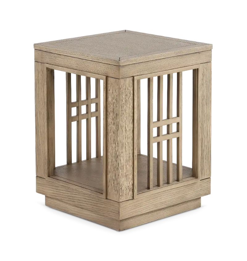 Fusion Natural Chairside Table