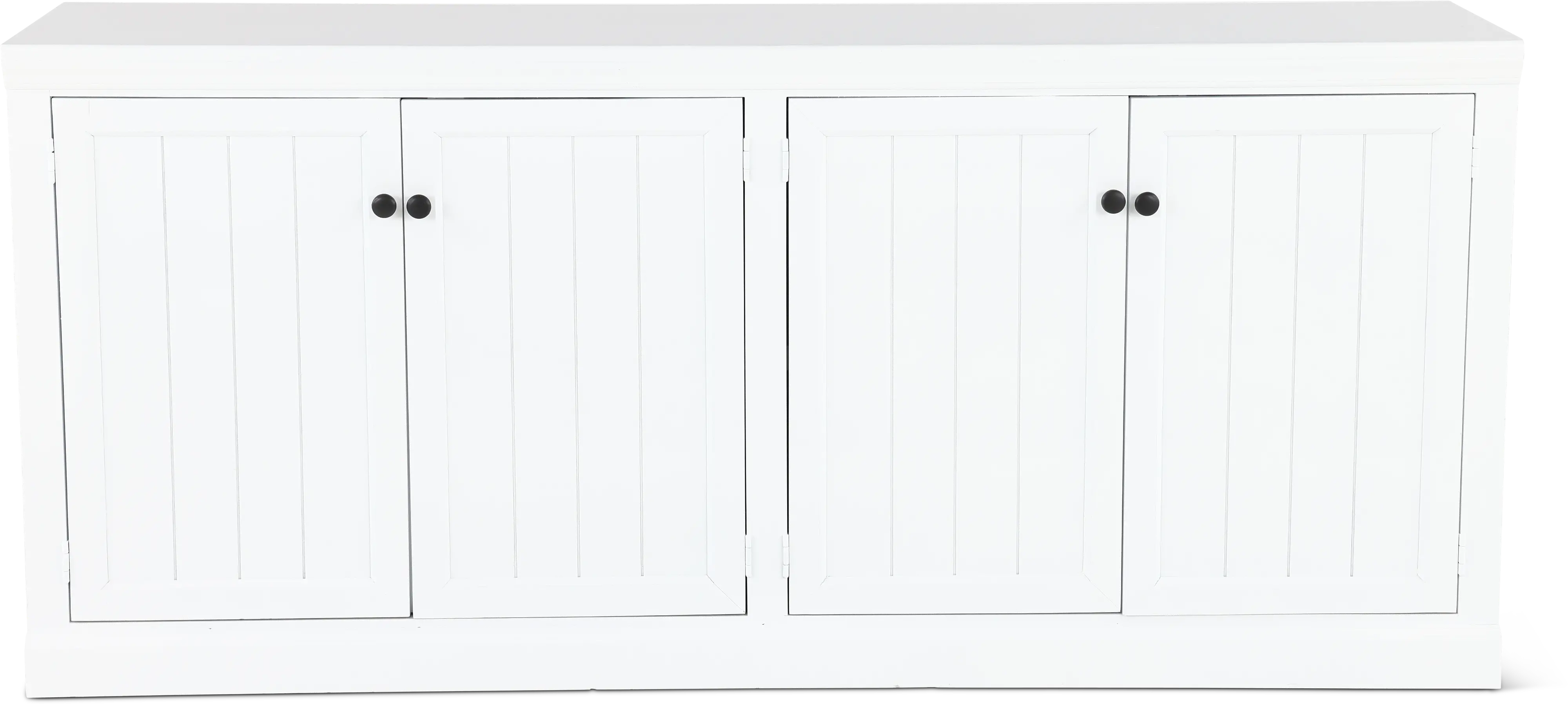 Riley White 72  TV Stand-1