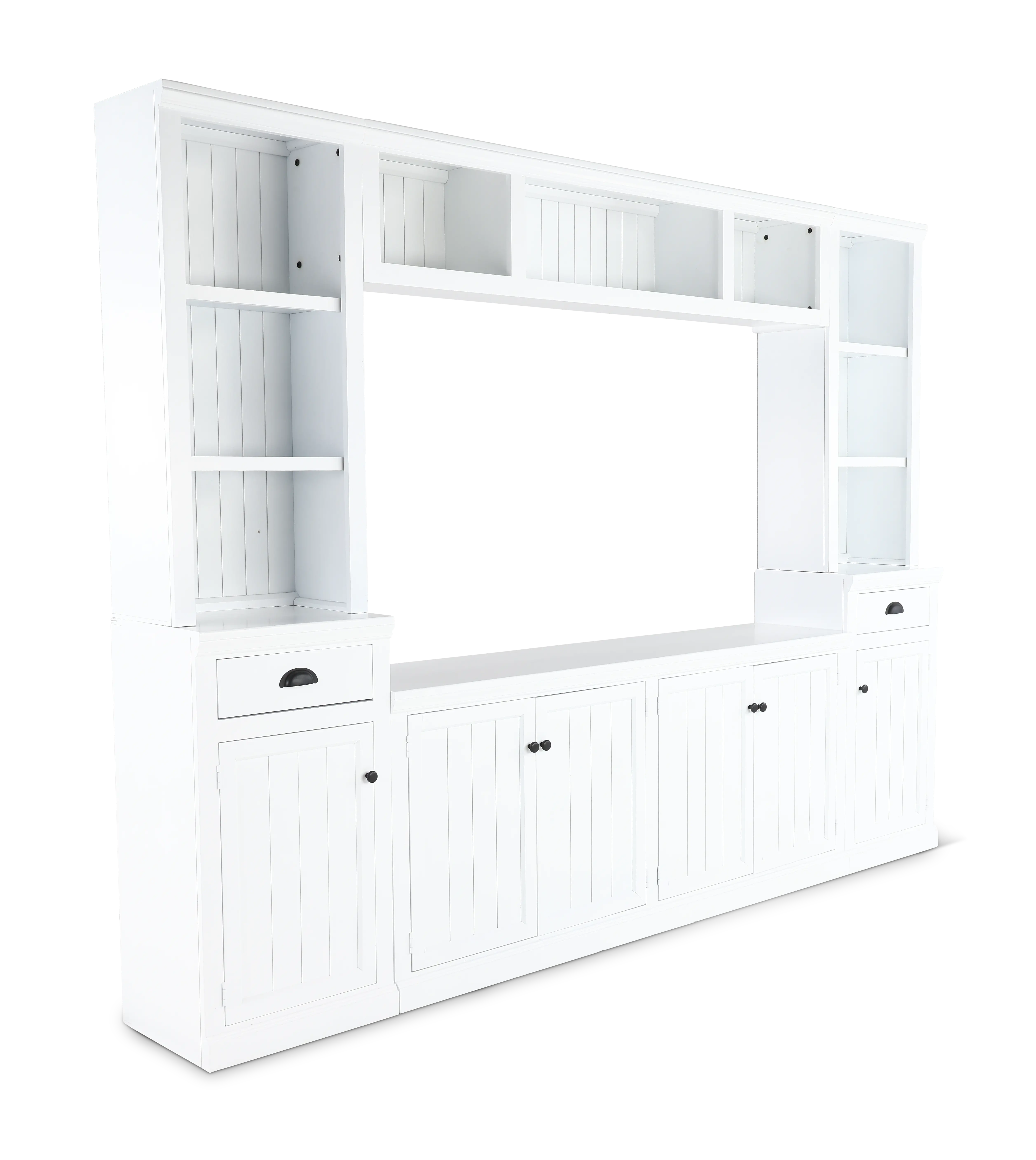 Riley White Entertainment Center-4