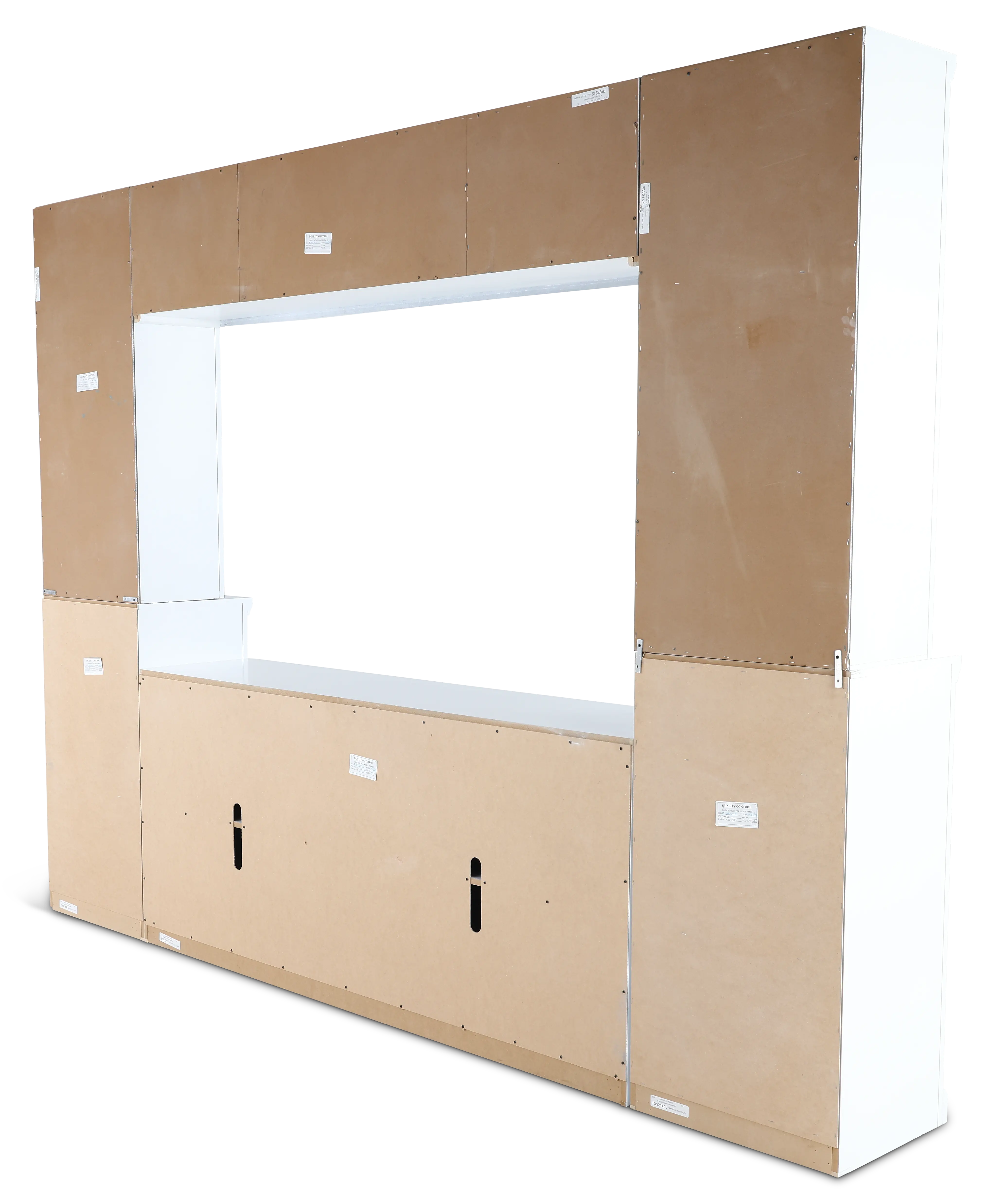 Riley White Entertainment Center-8
