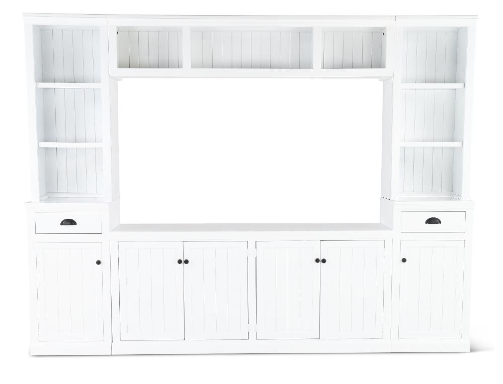 Riley White Entertainment Wall
