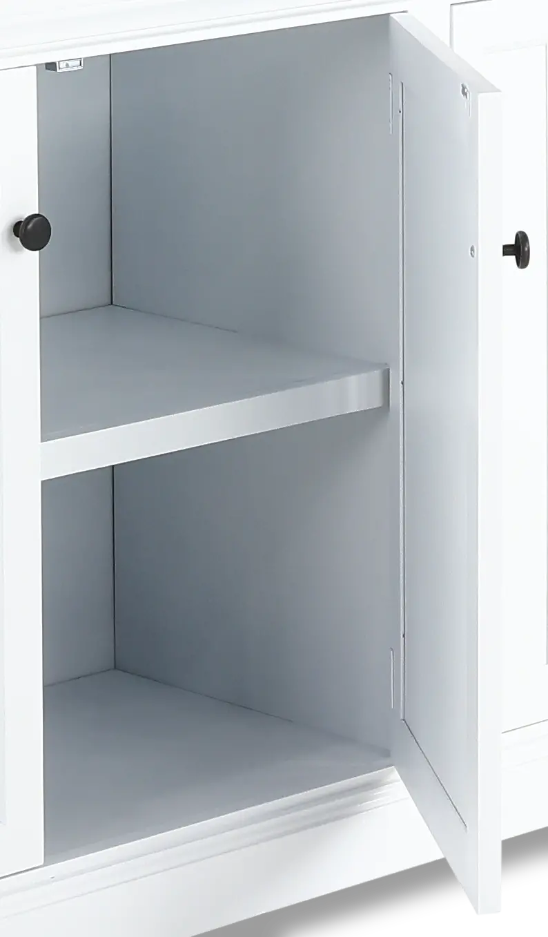Riley White Entertainment Wall-5