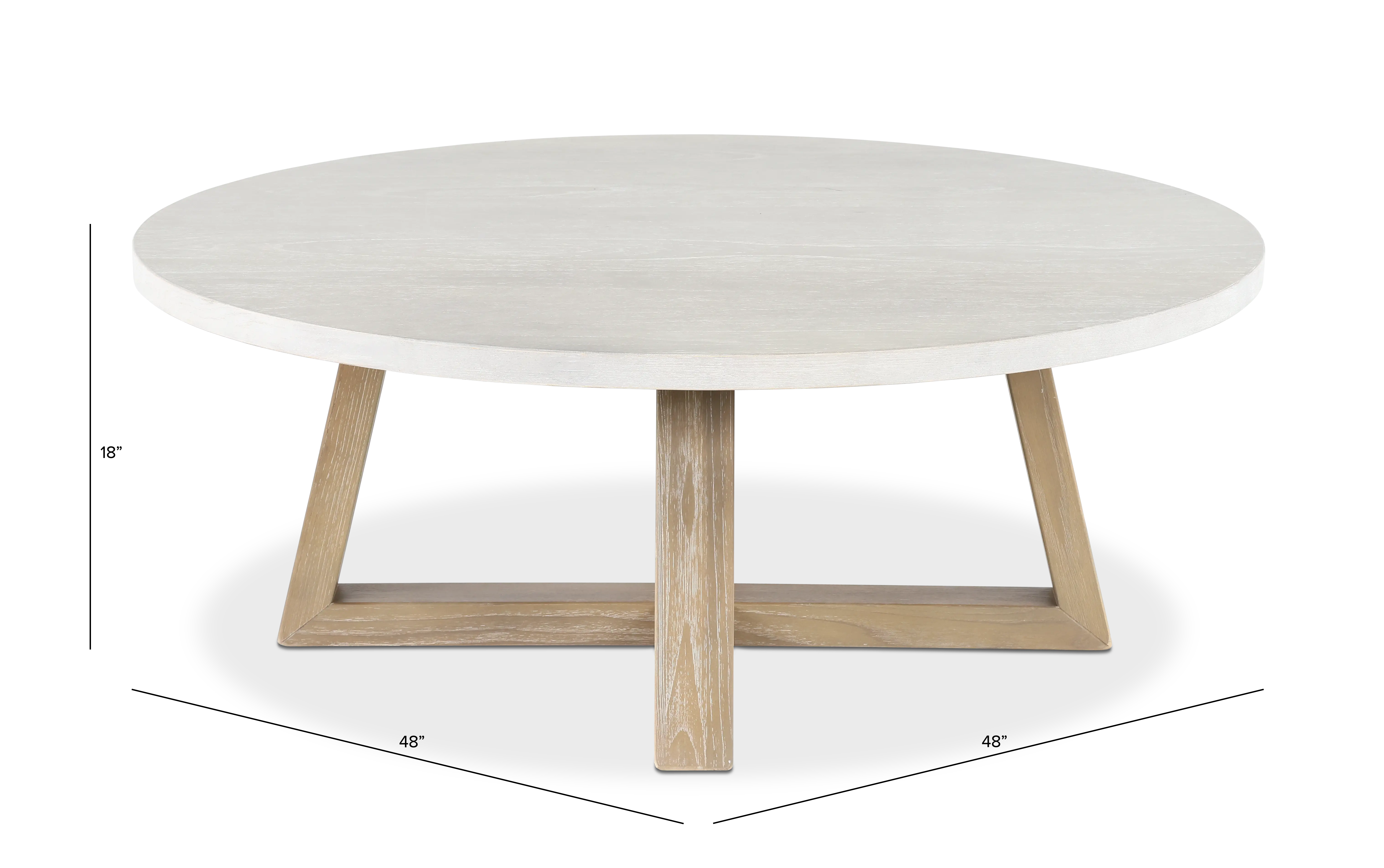 Rivan Natural Coffee Table-3