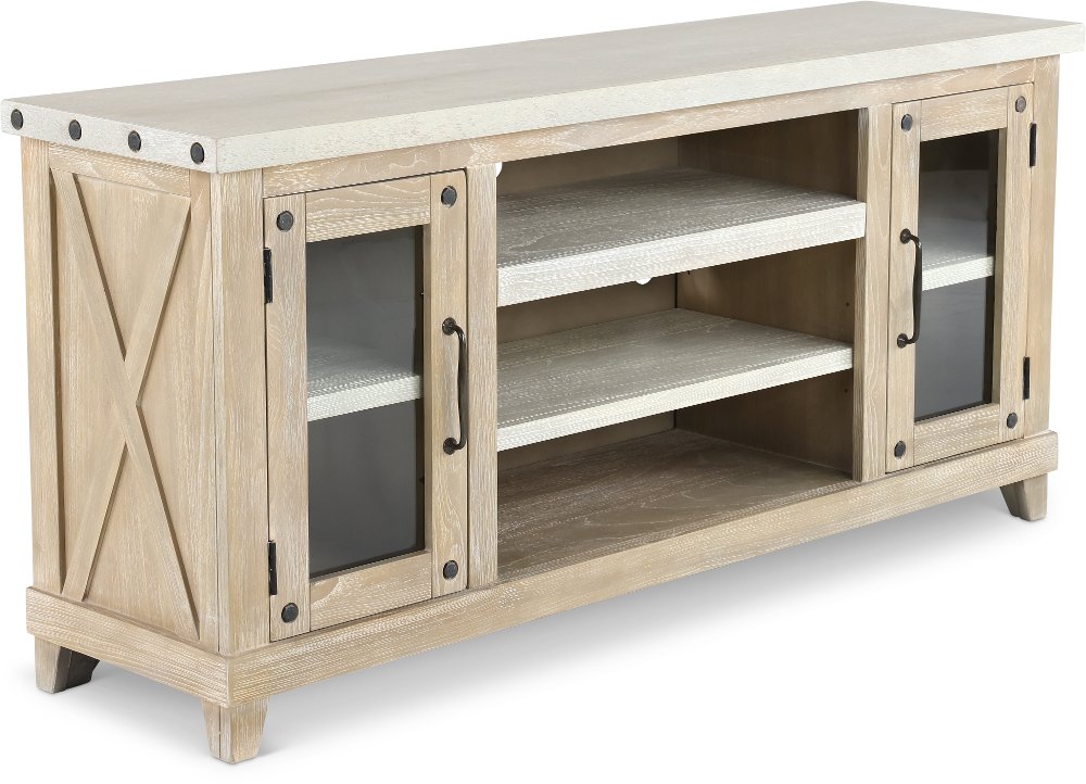 Rivan Natural 64" TV Stand