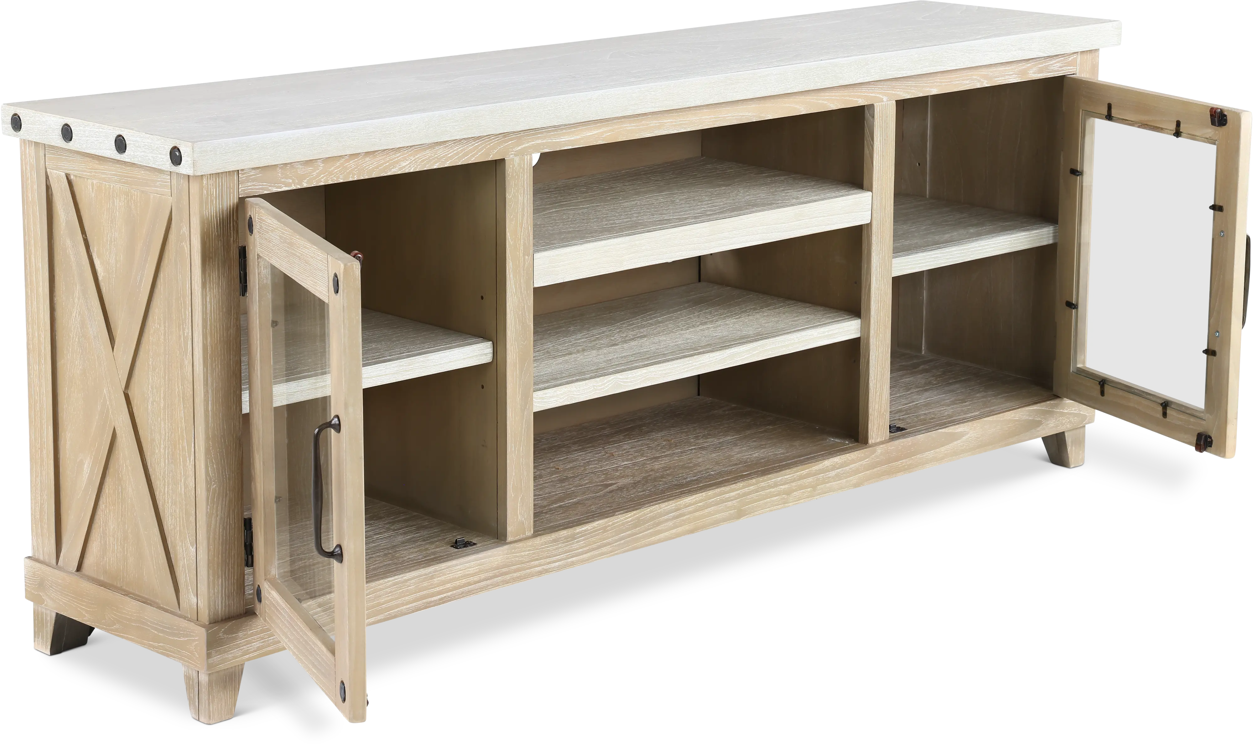 Rivan Natural 74  TV Stand-5