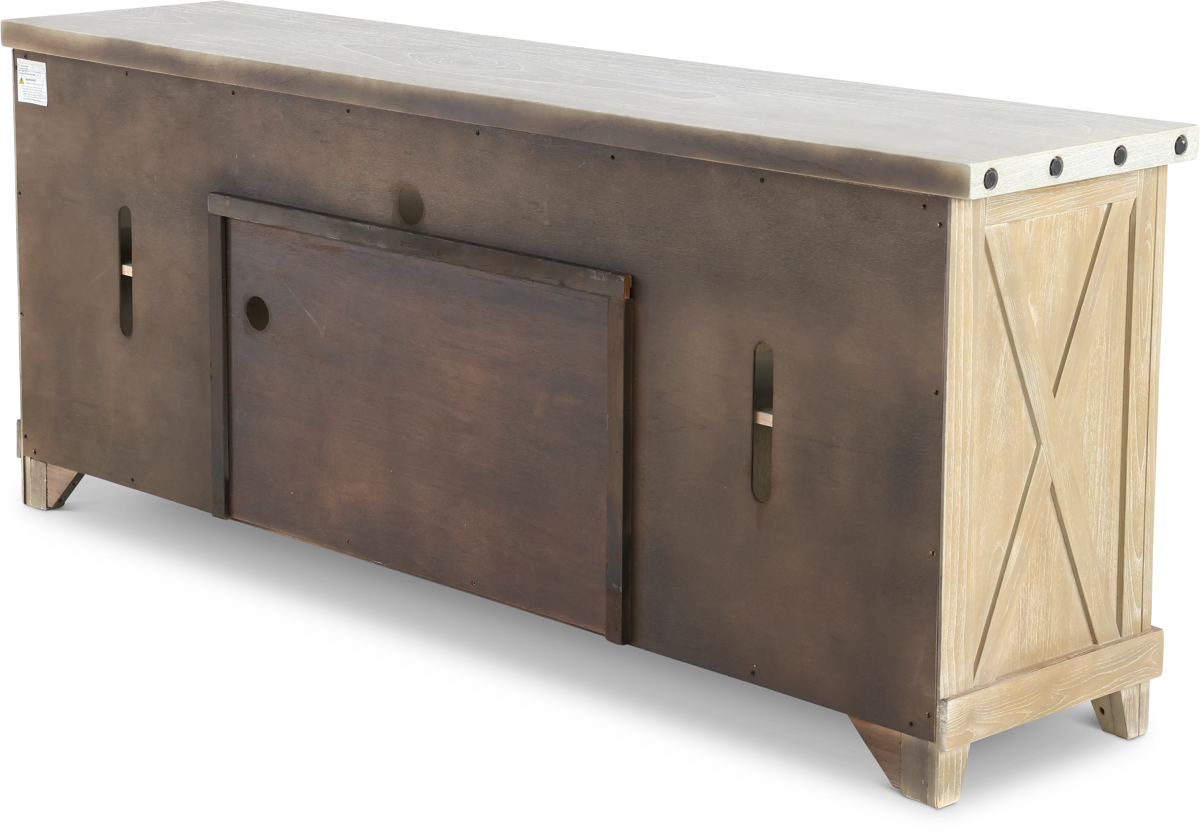 Rivan Natural 74  TV Stand-6