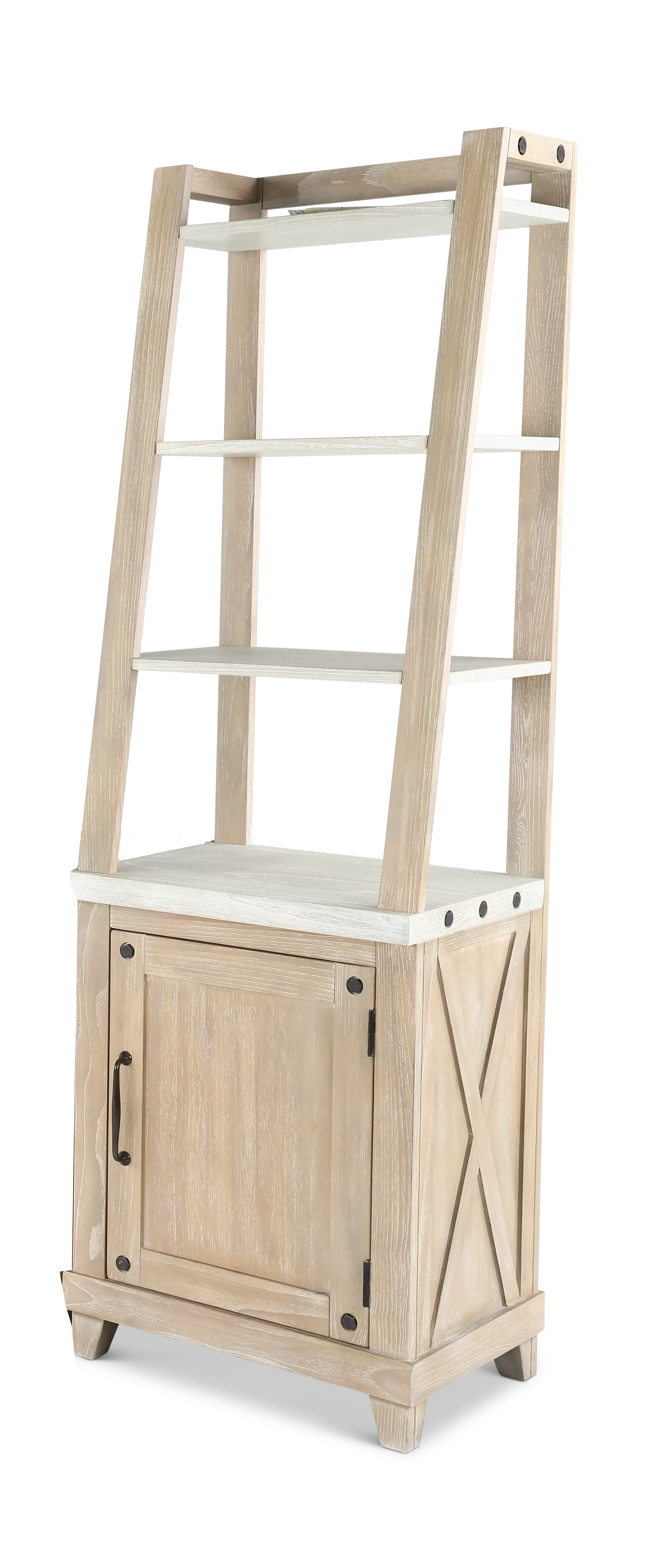 Rivan Natural Right Bookcase Pier-1