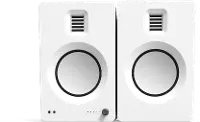 Kanto TUK Powered Bookshelf Speakers with Phono Pre-amp and Bluetooth - Matte White, Pair