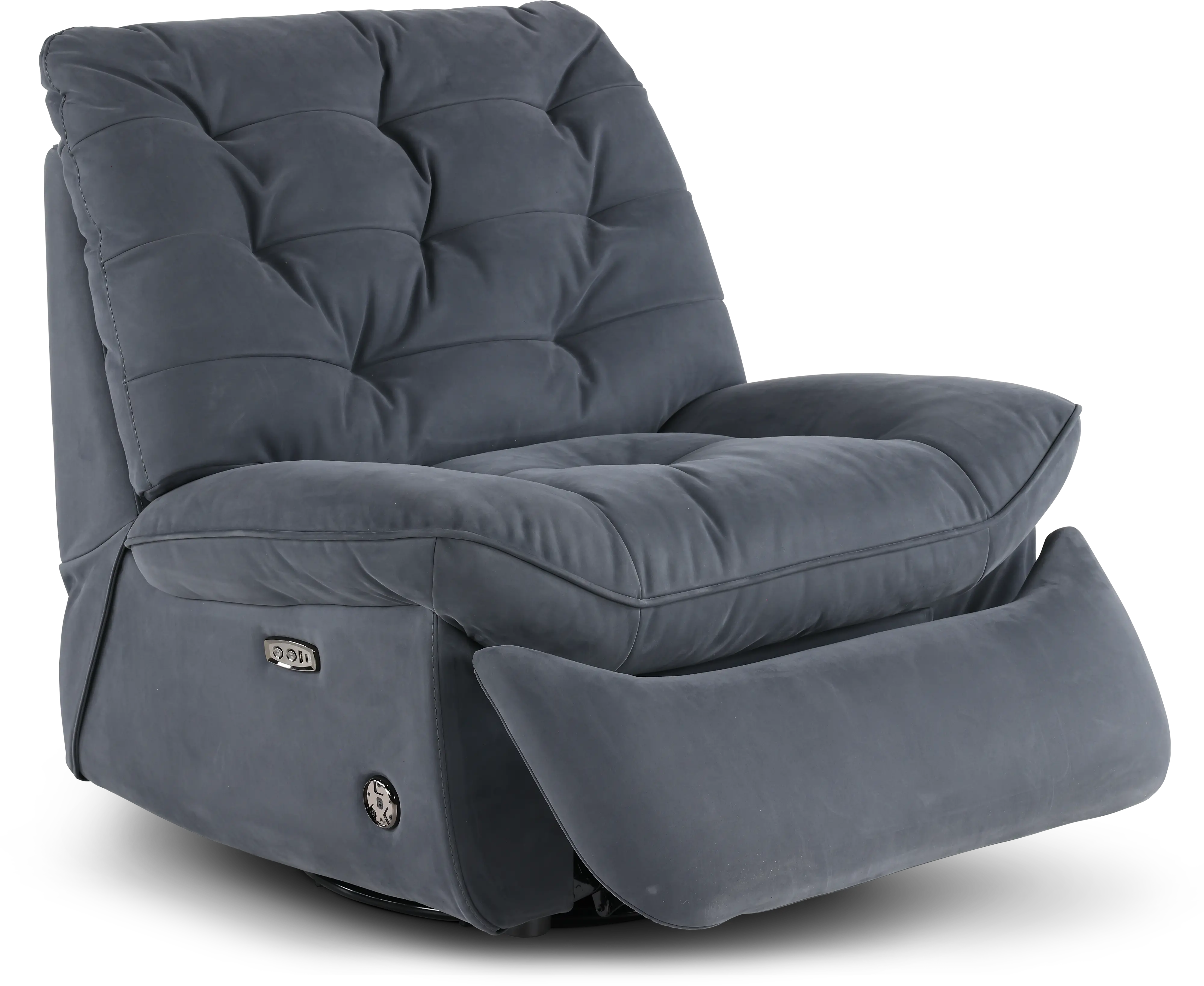 Chloe Steel Gray Power Rocker Recliner-6