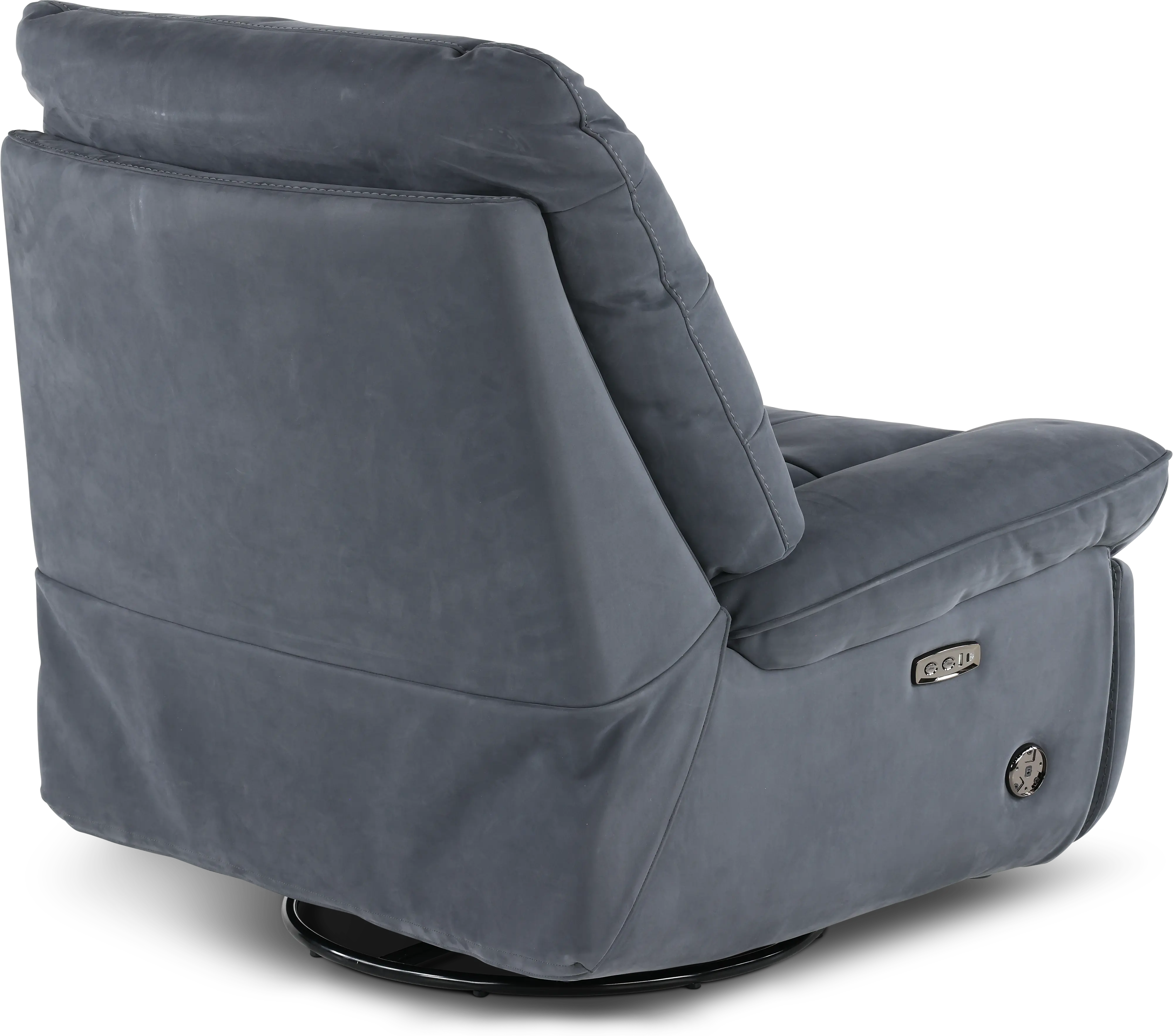 Chloe Steel Gray Power Rocker Recliner-8