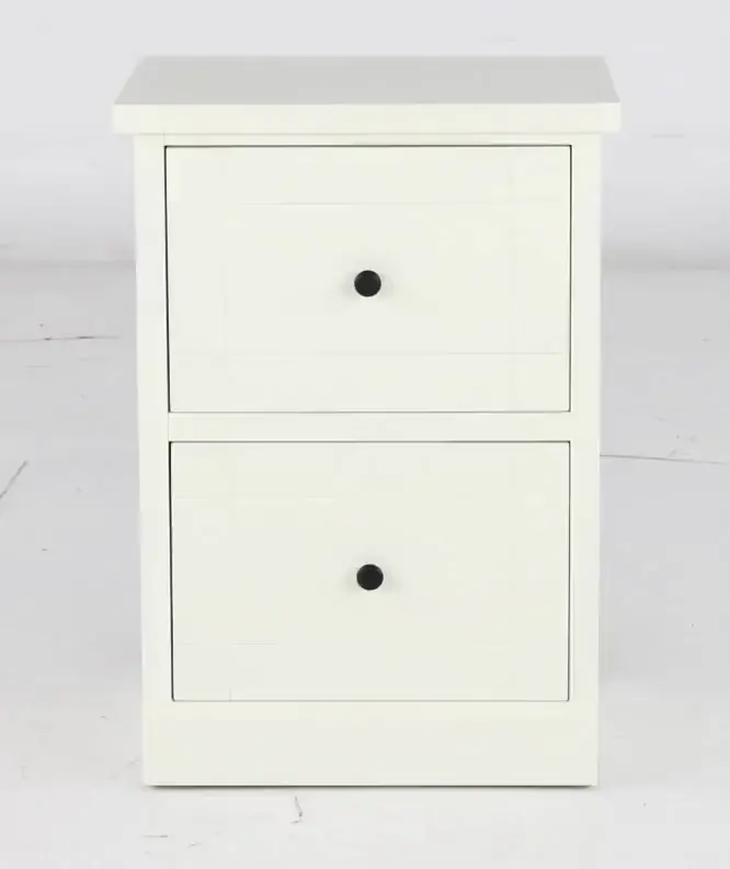 Elliott White File Cabinet-4