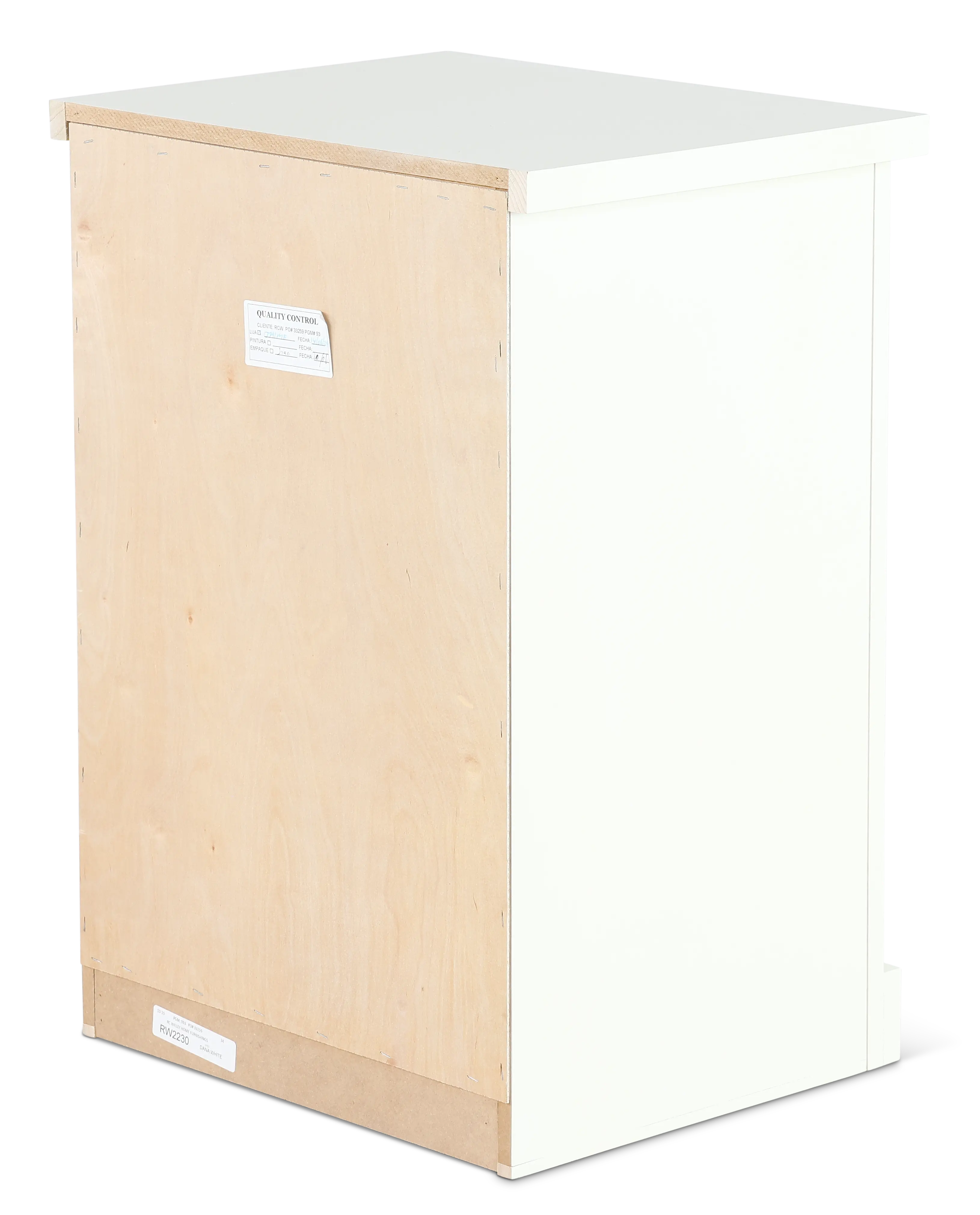 Elliott White File Cabinet-5