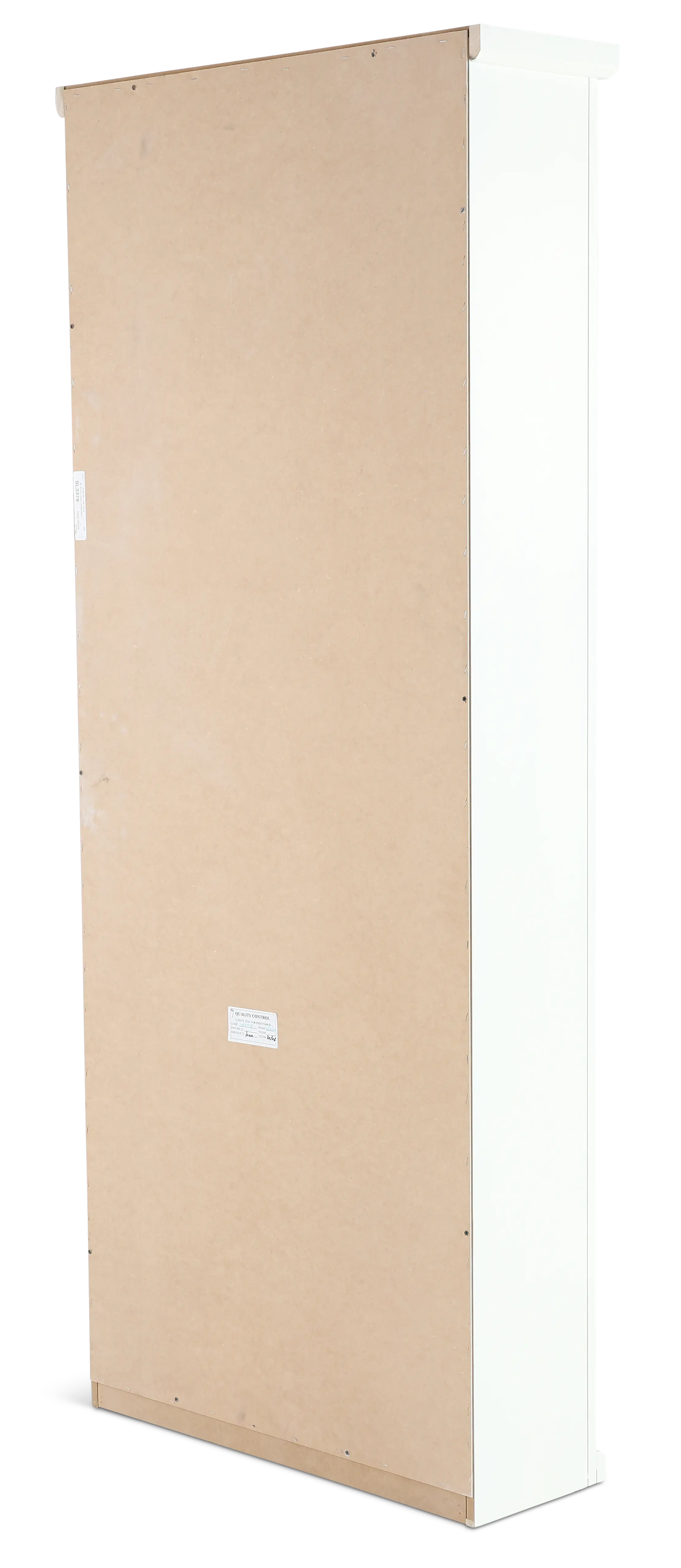 Elliott White 4-Shelf Bookcase-5