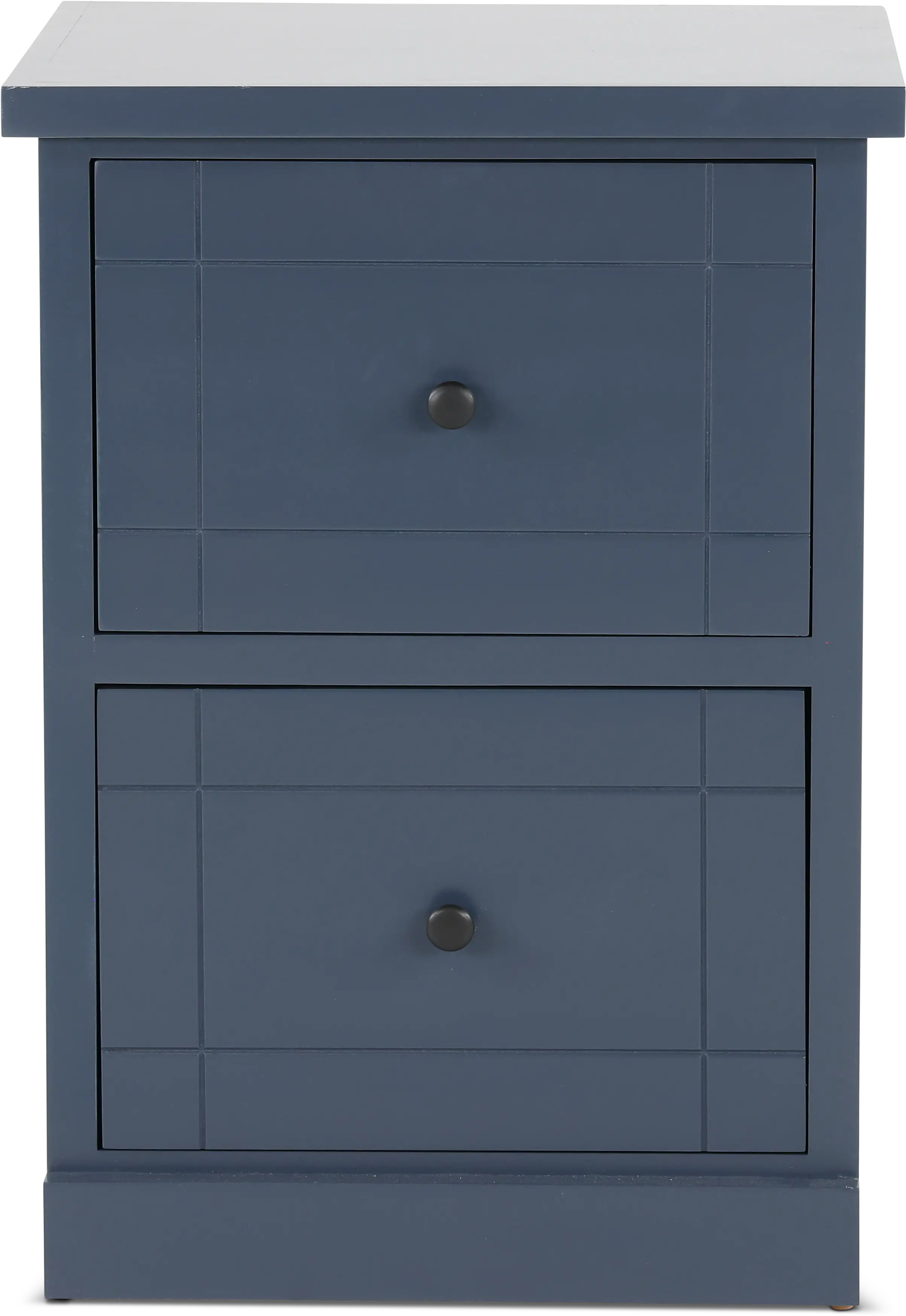 Elliott Blue File Cabinet-1