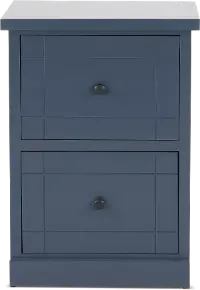 Elliott Blue File Cabinet