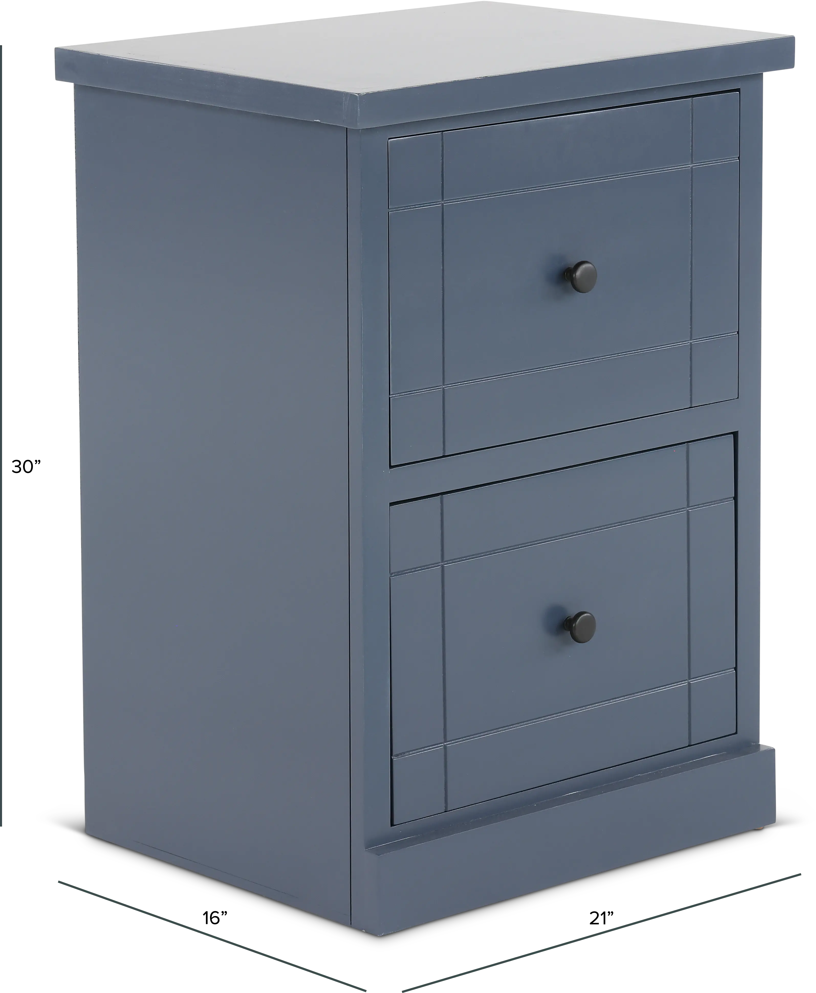 Elliott Blue File Cabinet-3