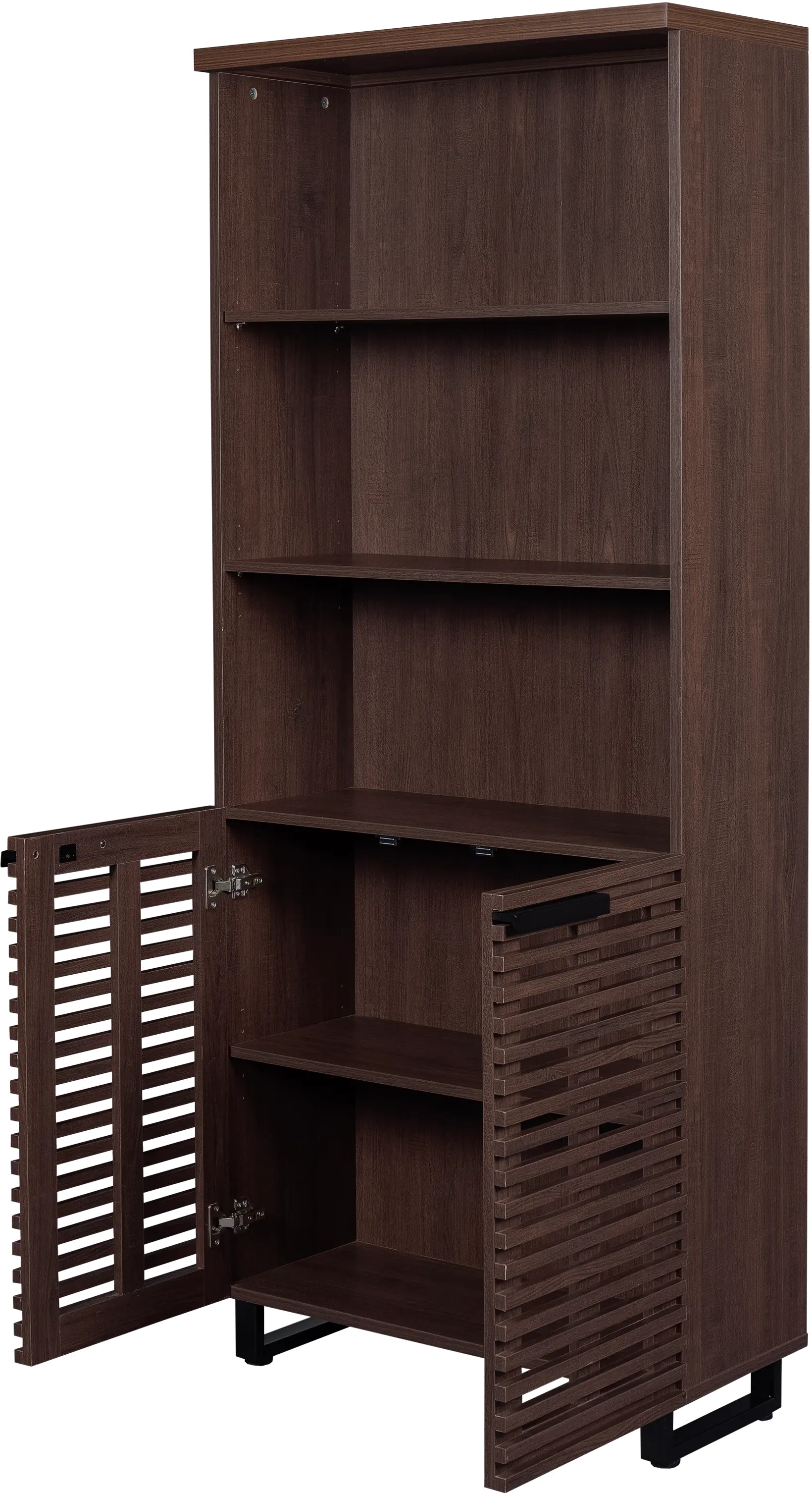 Bisana Brown Bookcase-3