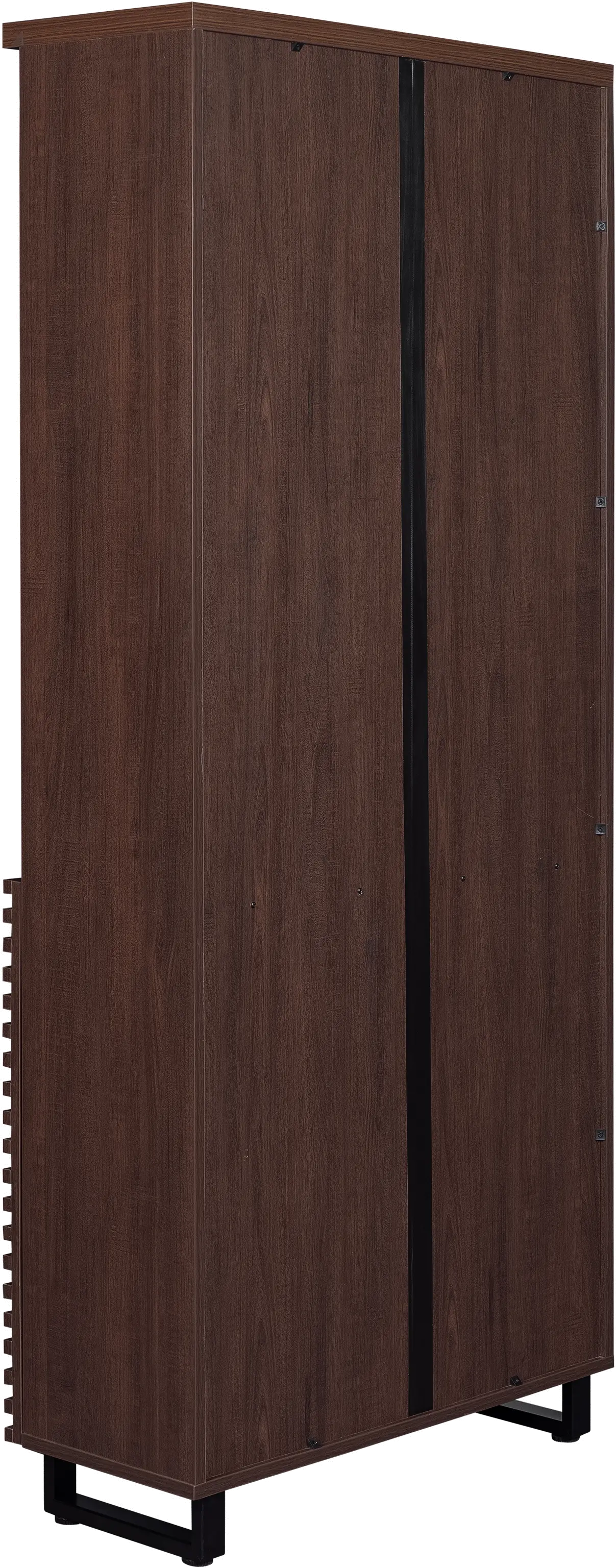 Bisana Brown Bookcase-5