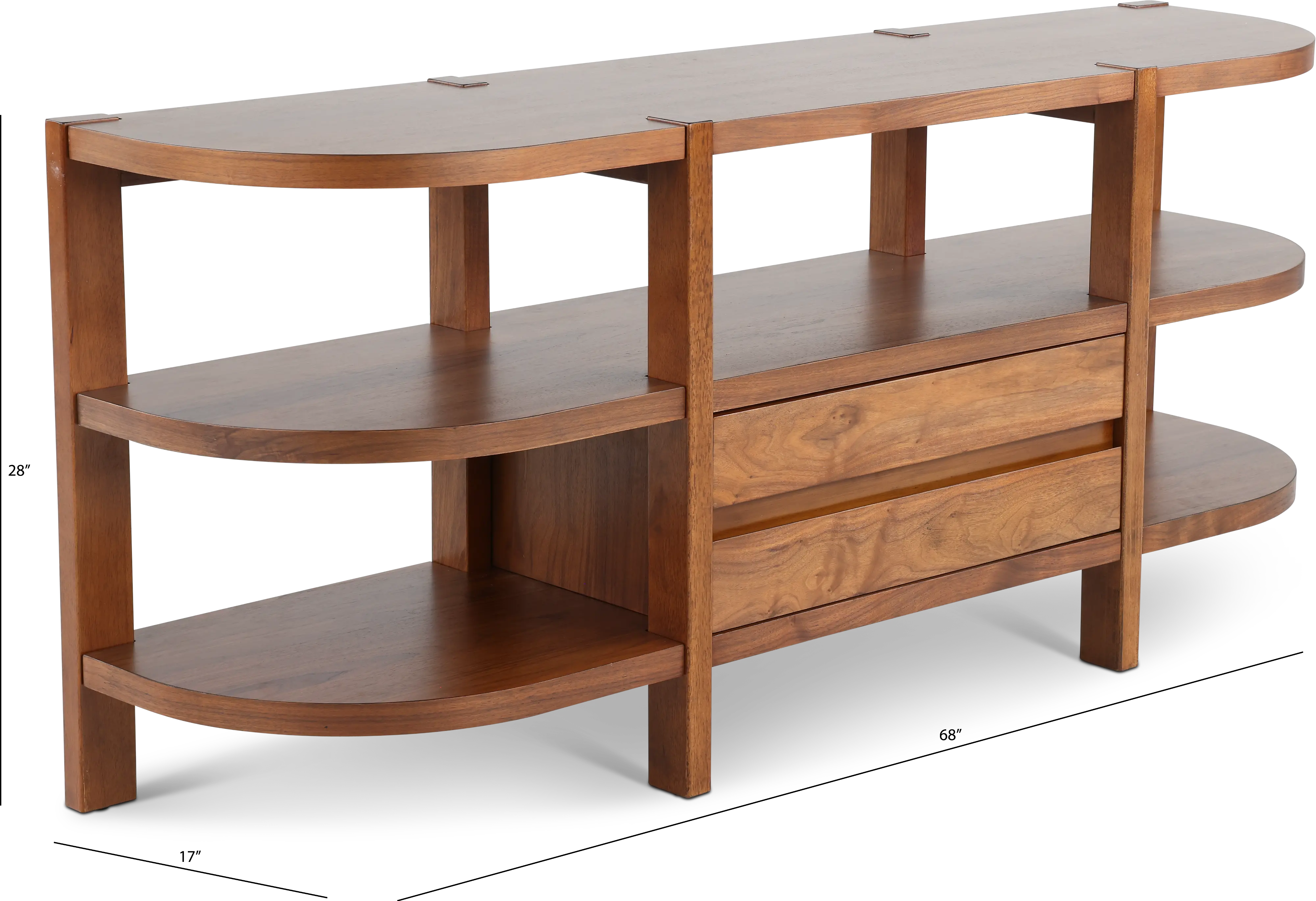 Winston Brown Sofa Table-3