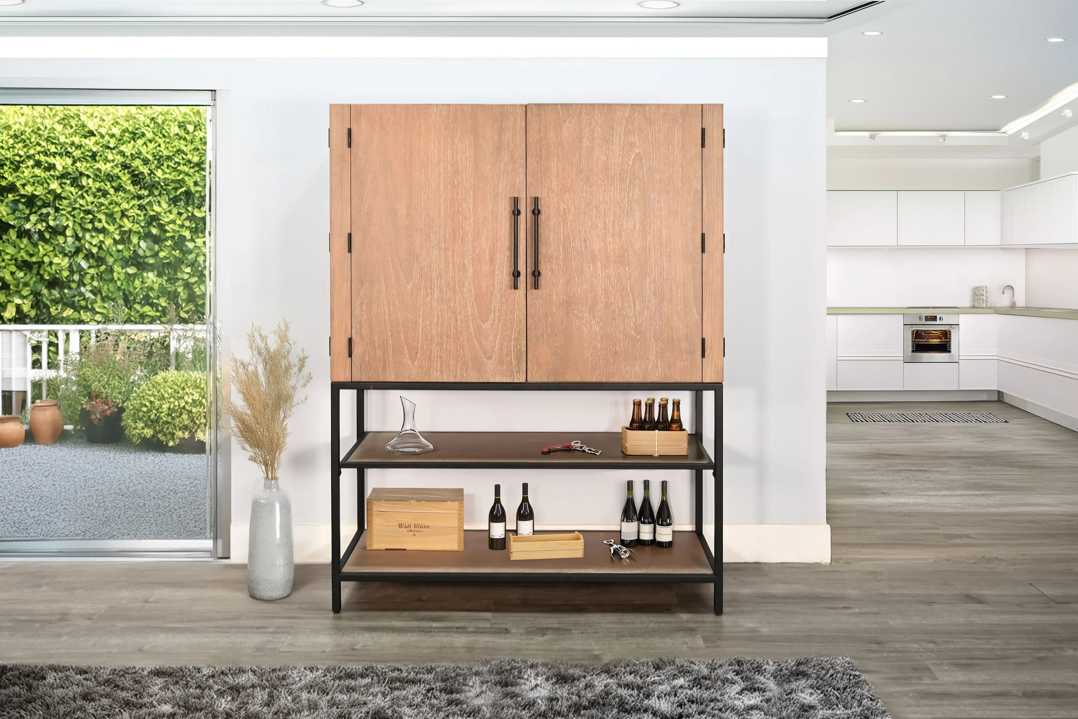 Violet Natural Wine Bar Cabinet-2