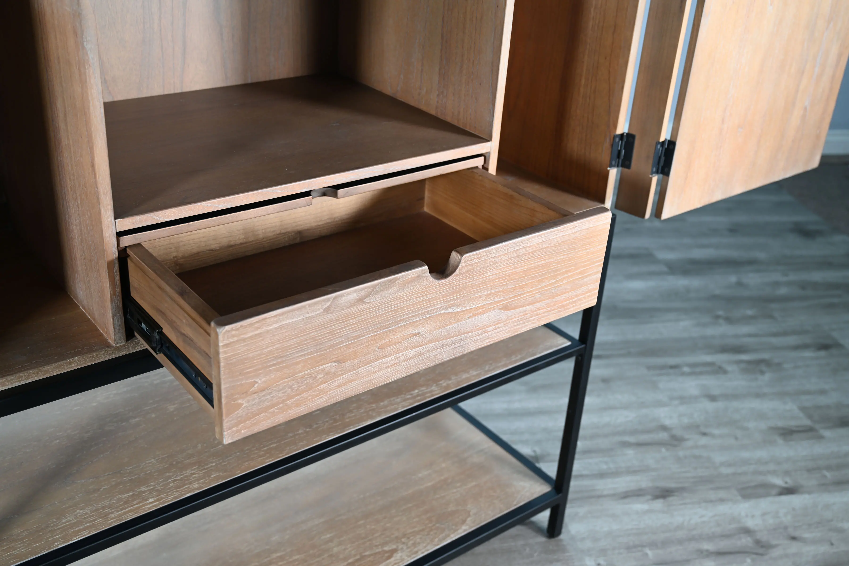 Violet Natural Wine Bar Cabinet-5