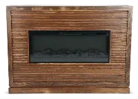 Riviera Brown Fireplace Mantel