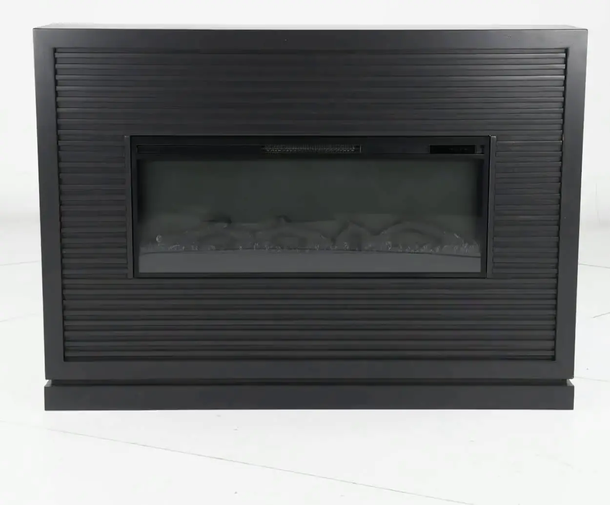 Riviera Black Fireplace Mantel-10
