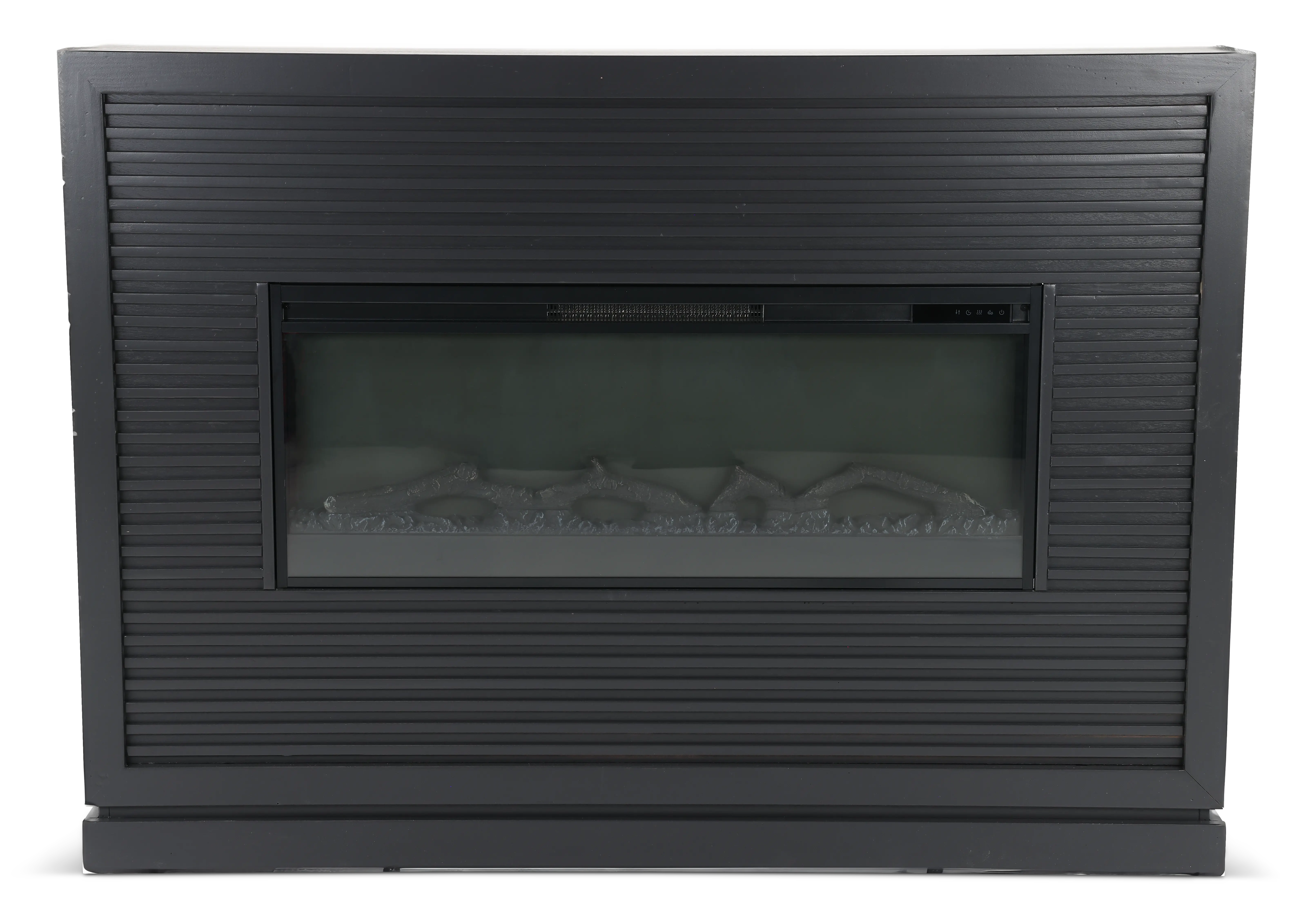 Riviera Black Fireplace Mantel-5