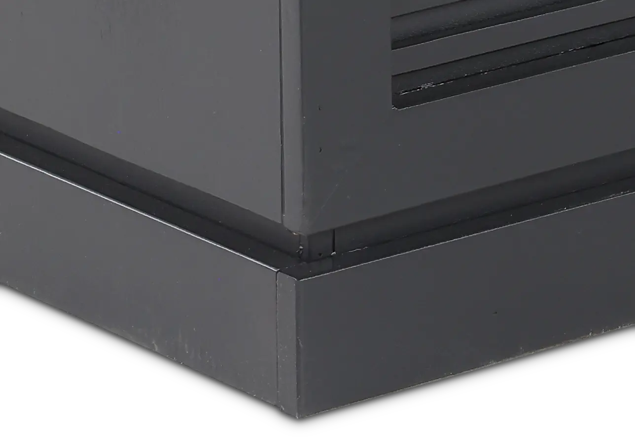 Riviera Black Fireplace Mantel-6