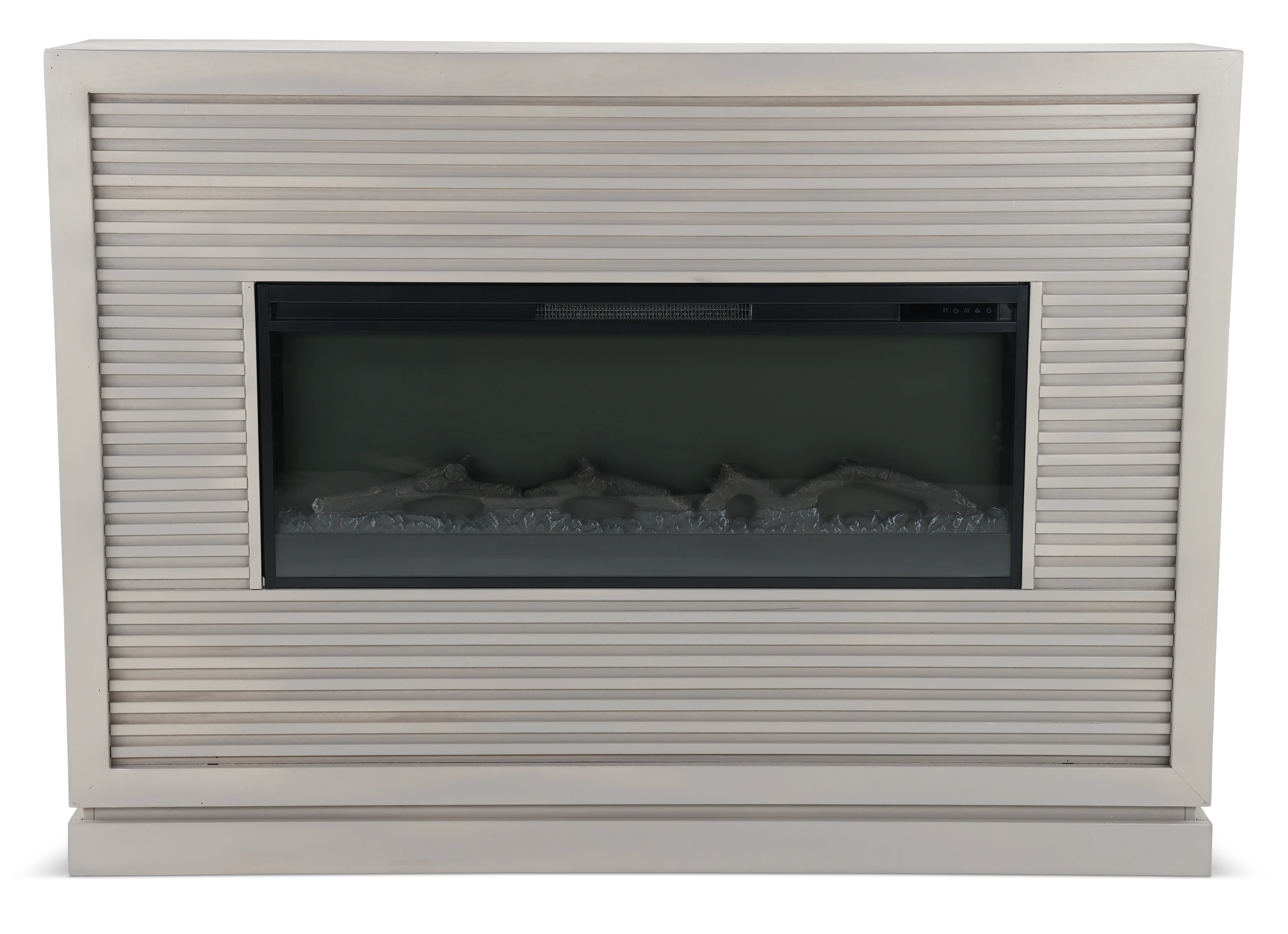 Riviera Gray Fireplace Mantel-1