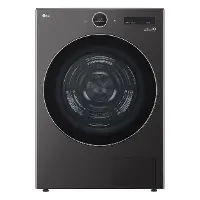 DLHC5502B LG 7.8 Cu Ft Smart Electric Ventless Dryer - Black Steel