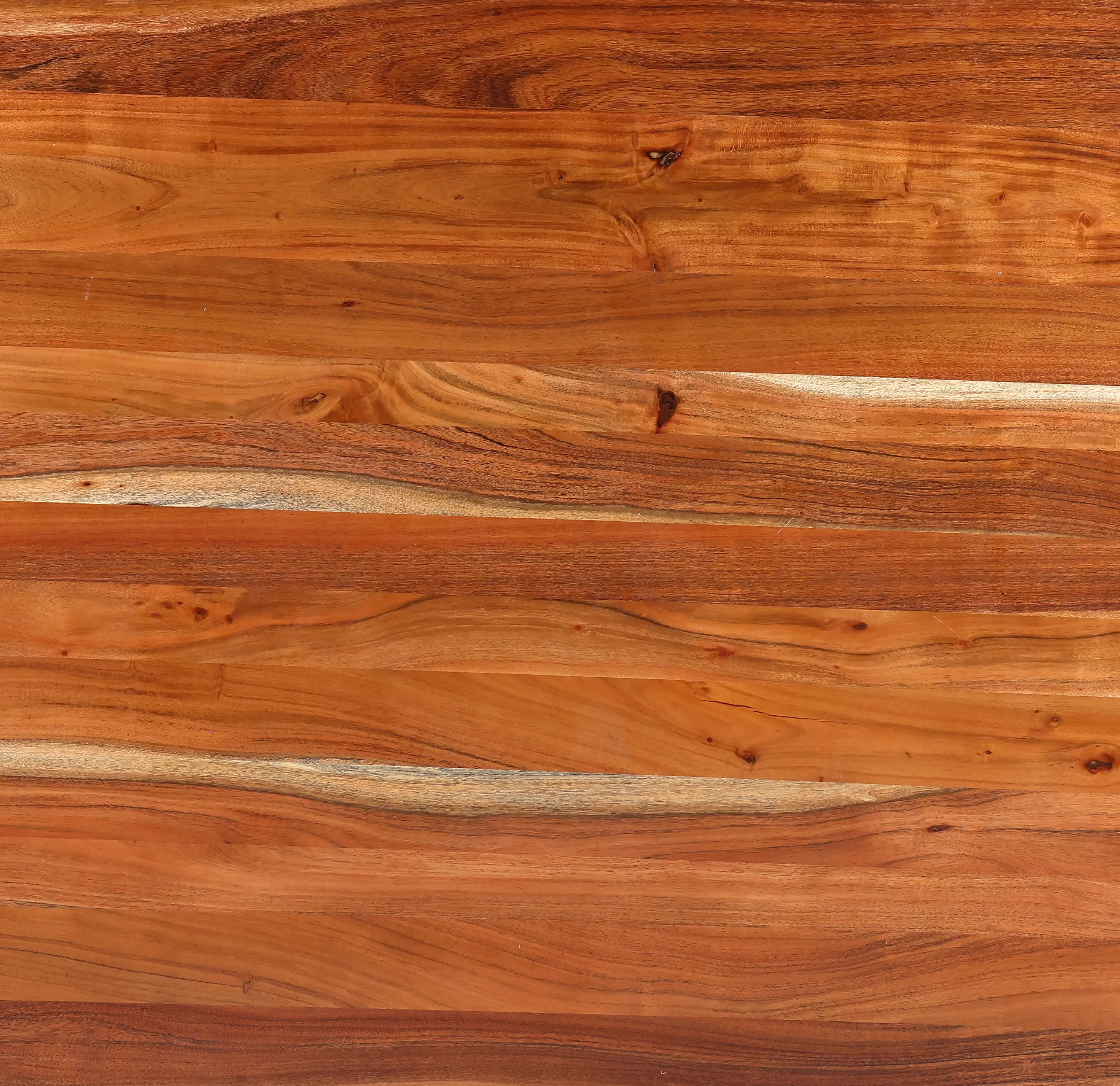 Reese Natural Acacia and Iron Dining Table-4