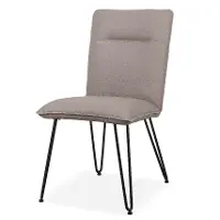 Resse Taupe Upholstered Dining Chair
