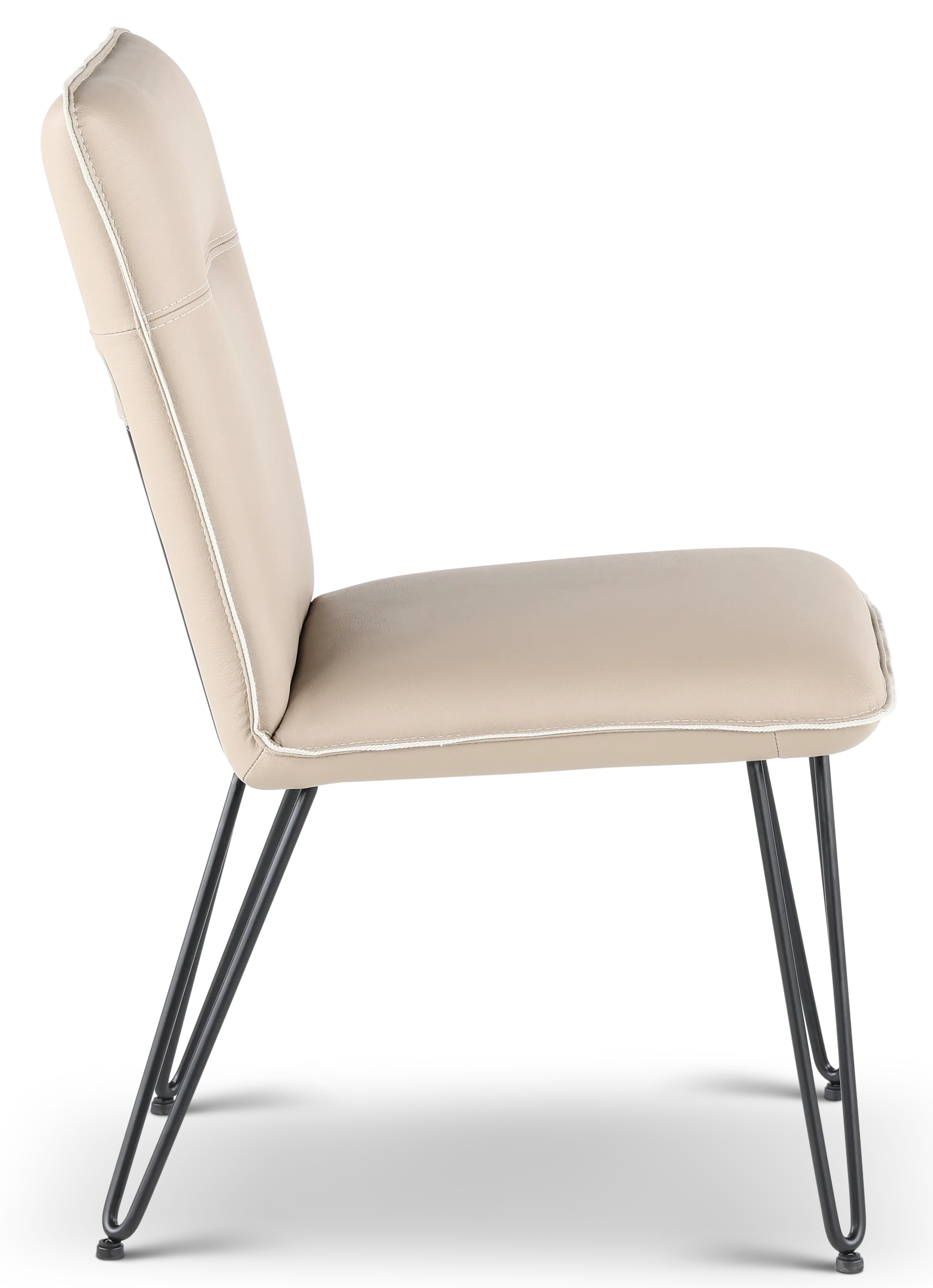 Resse Taupe Upholstered Dining Chair-4