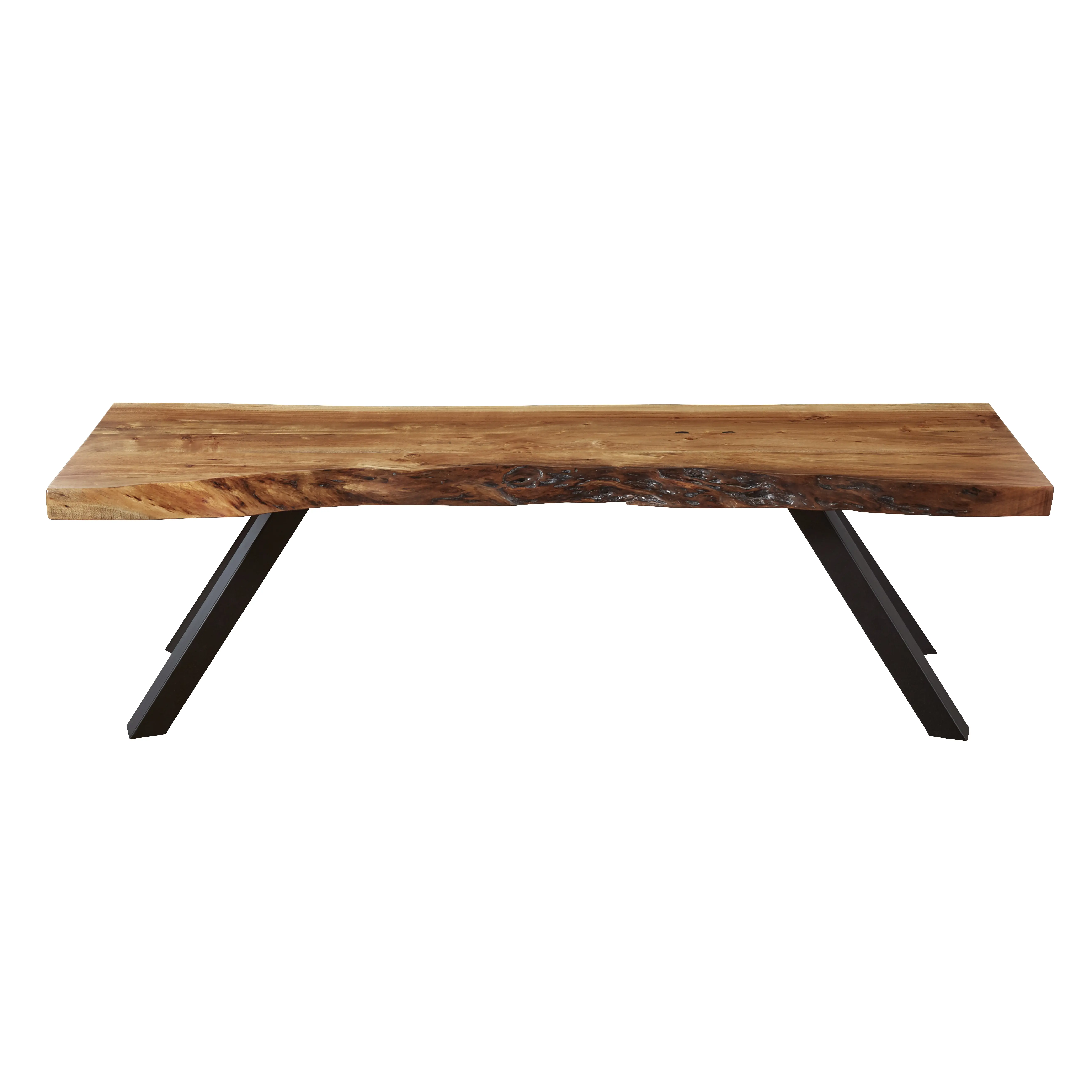 Reese Natural Acacia Dining Bench-1