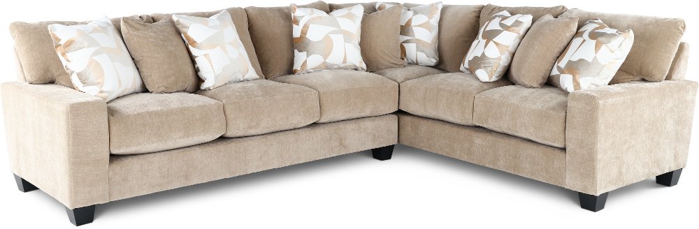 Valderrama Khaki 2 Piece Sectional
