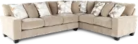 2PC/VMD/KHAKI/OPT.1 Valderrama Khaki 2 Piece Sectional