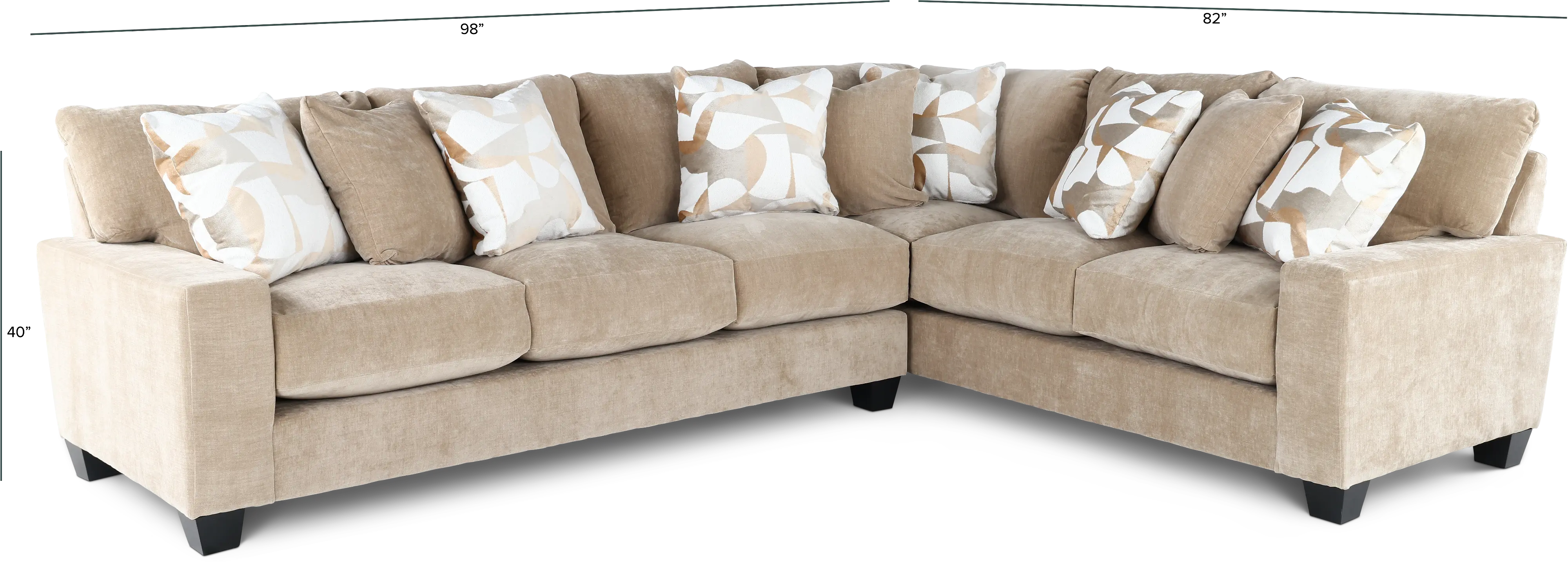 2PC/VMD/KHAKI/OPT.1 Valderrama Khaki 2 Piece Sectional-3